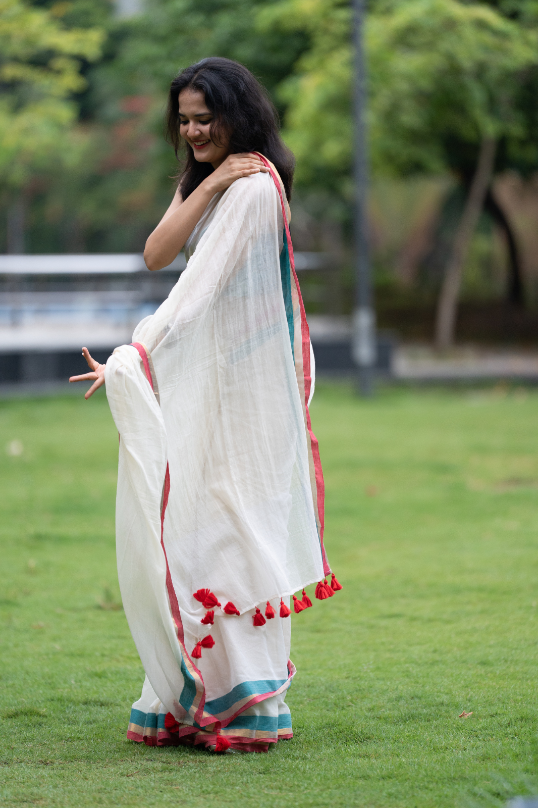 Swantham (Mul Mul Cotton Saree)