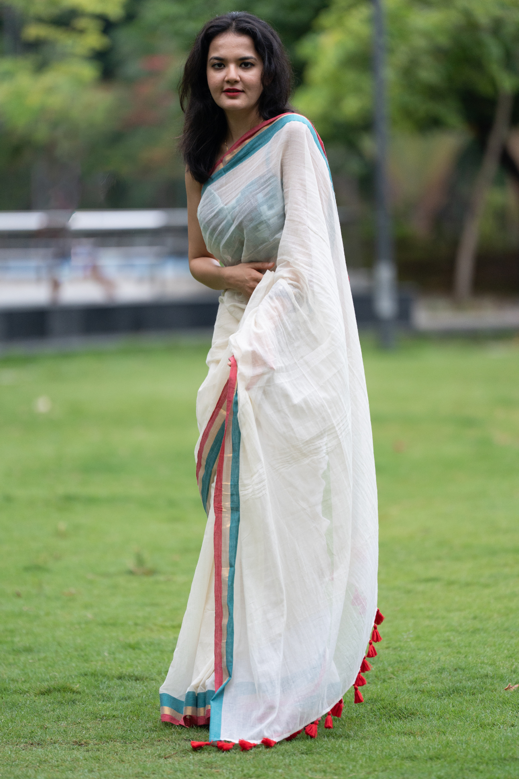 Swantham (Mul Mul Cotton Saree)