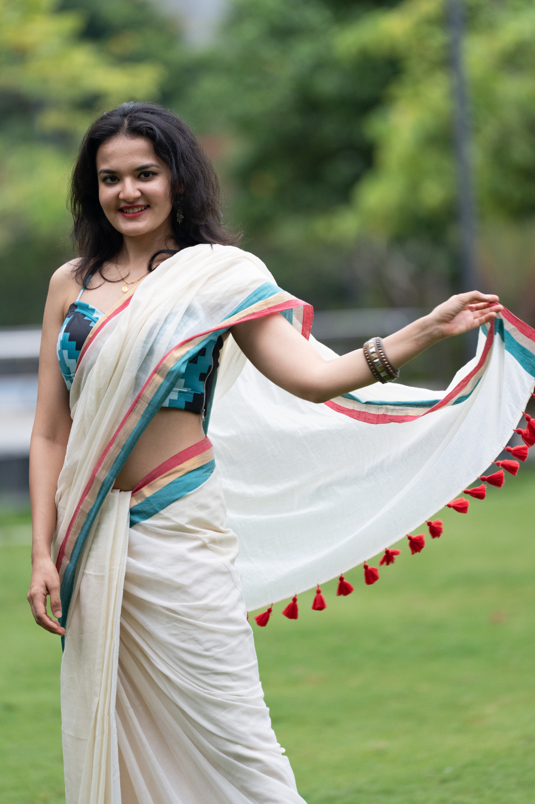 Swantham (Mul Mul Cotton Saree)