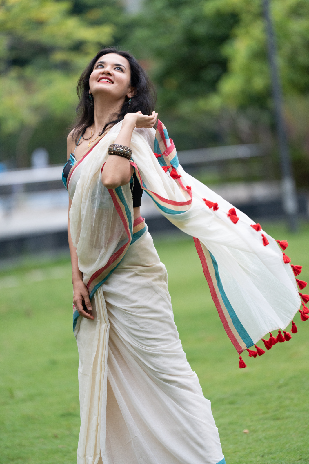 Swantham (Mul Mul Cotton Saree)