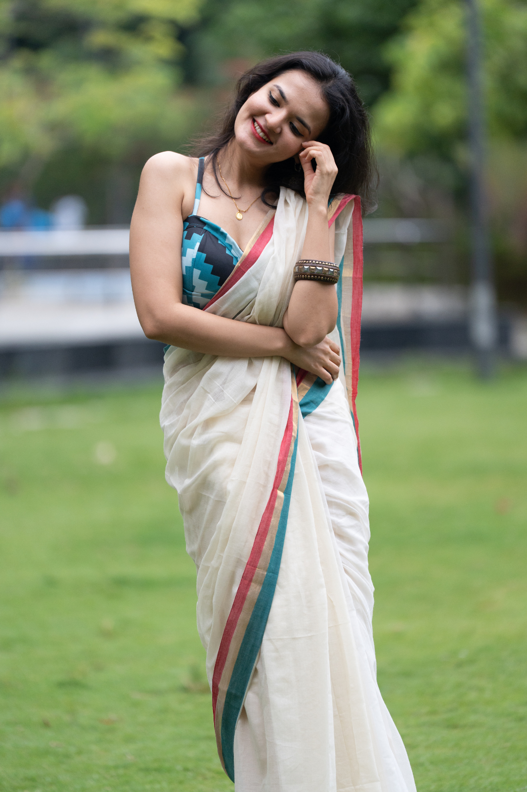 Swantham (Mul Mul Cotton Saree)