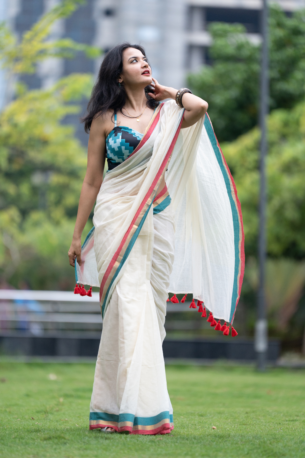 Swantham (Mul Mul Cotton Saree)