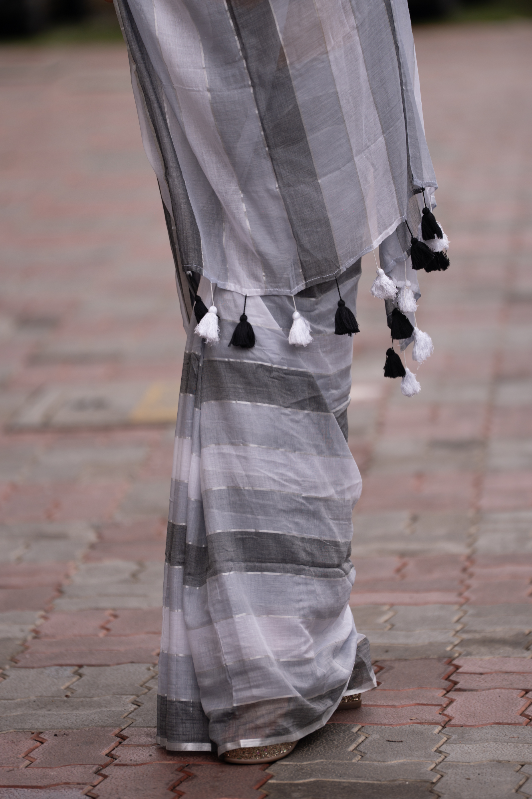 The Architect (Mul Mul Cotton Saree)