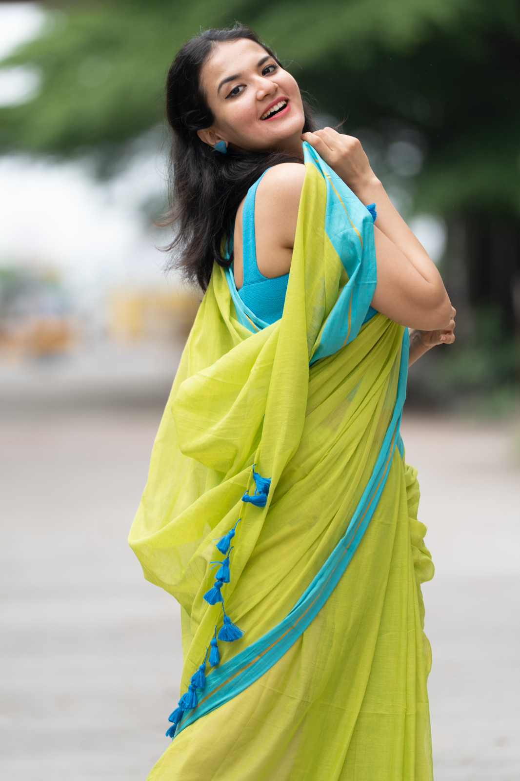 Taraani (Mul Mul Cotton Saree)