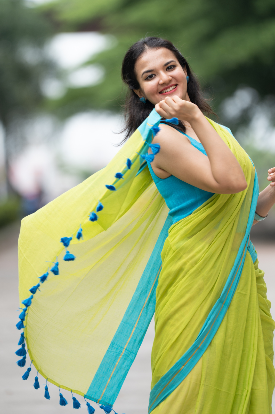 Taraani (Mul Mul Cotton Saree)