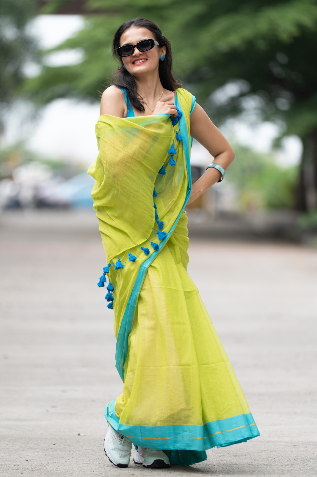 Taraani (Mul Mul Cotton Saree)