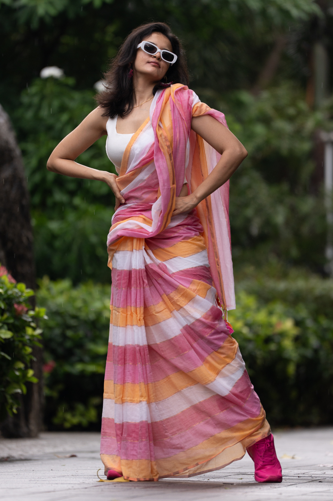 The Sovereign (Mul Mul Cotton Saree)