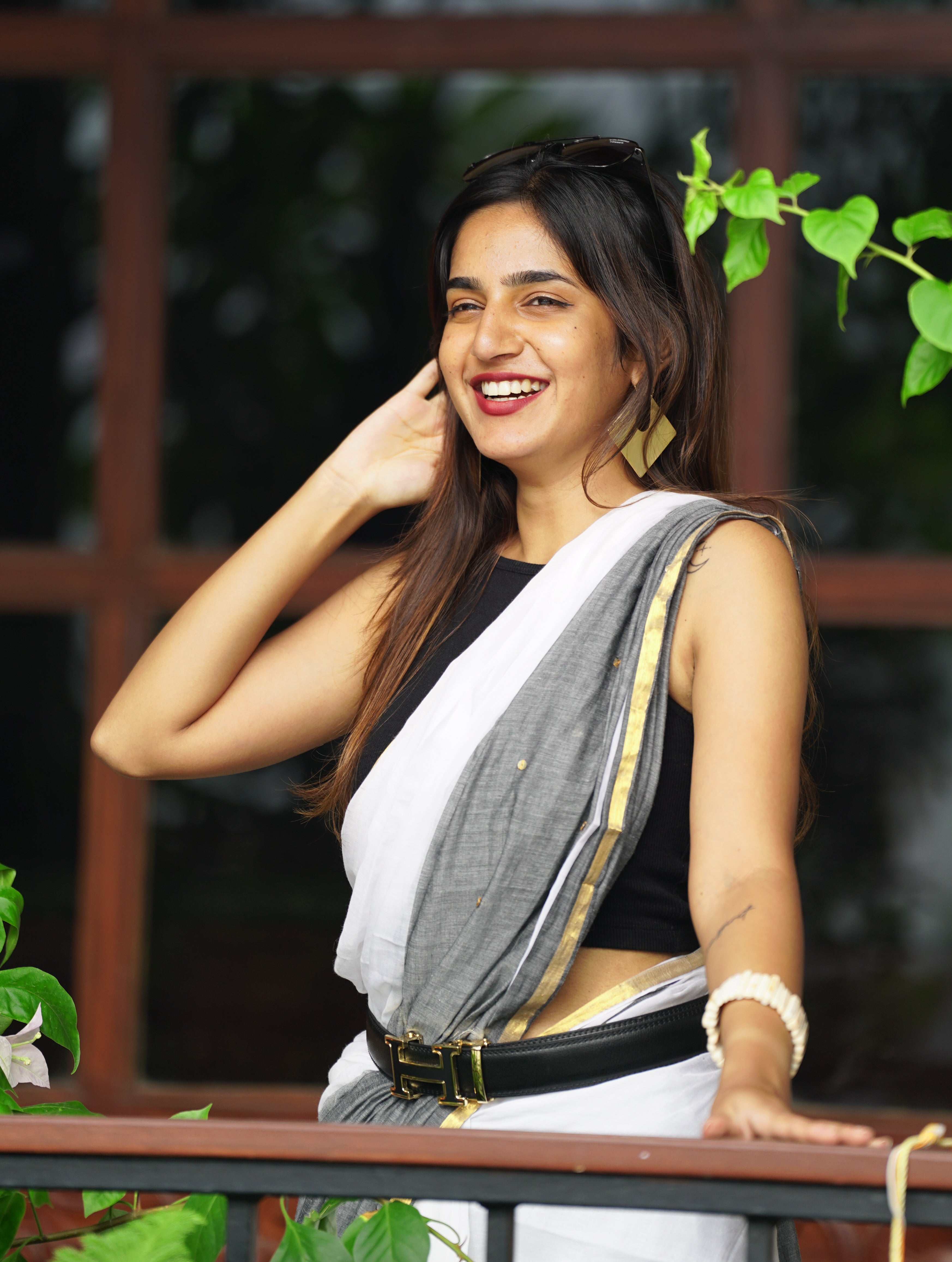 The Chandrika (Mul Mul Cotton Saree)