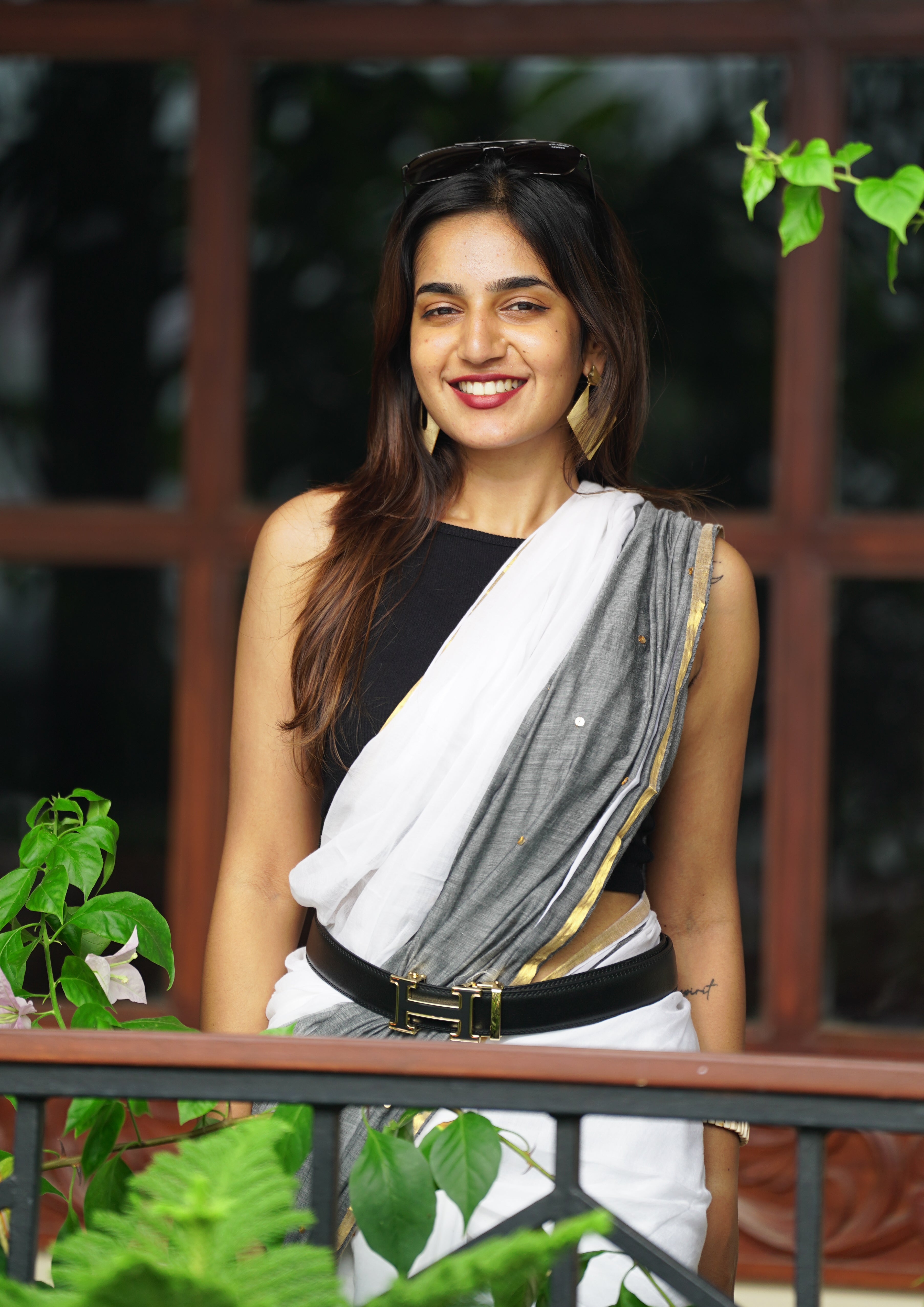 The Chandrika (Mul Mul Cotton Saree)