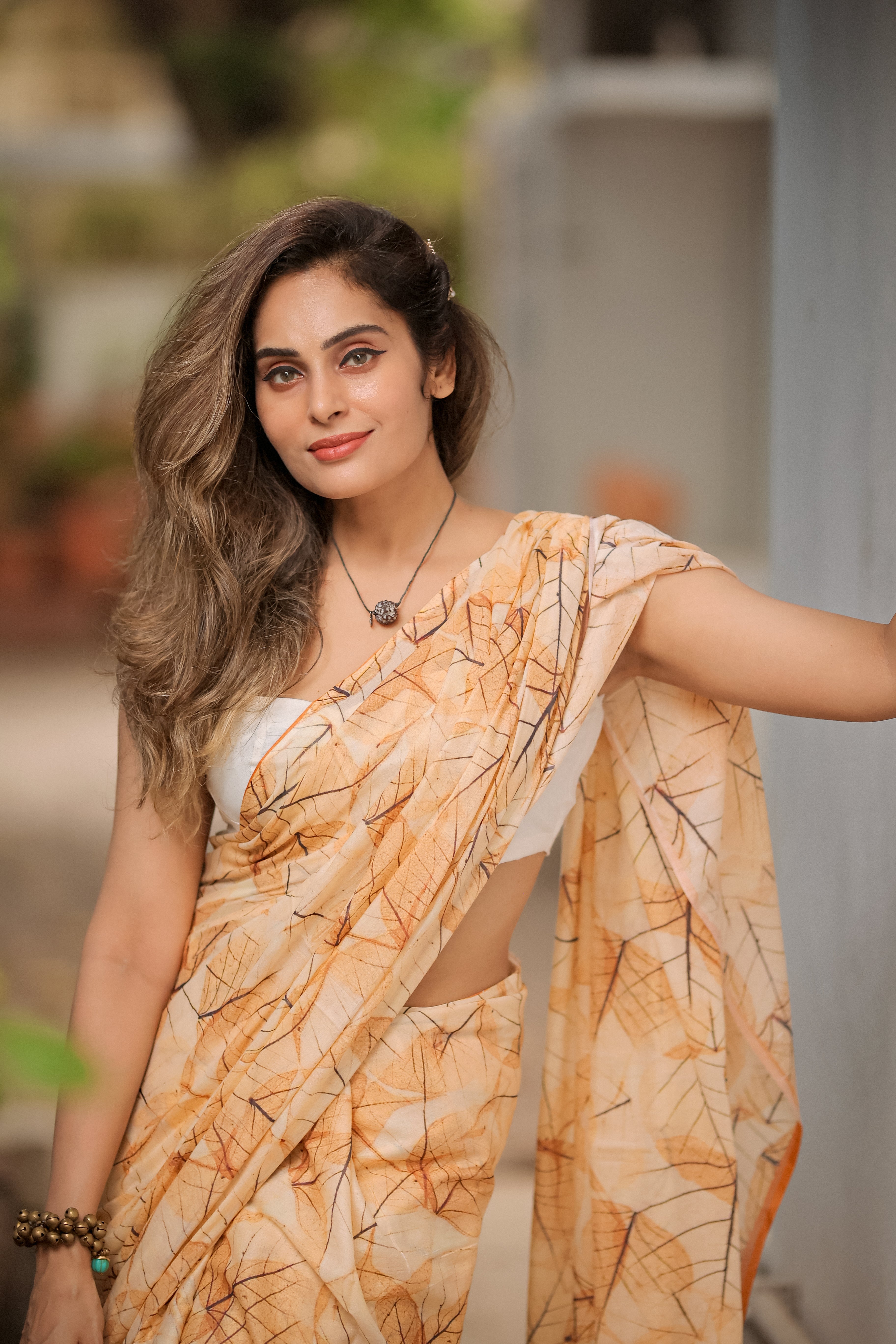 Flight of Fancy (Mul Mul Printed Sarees)
