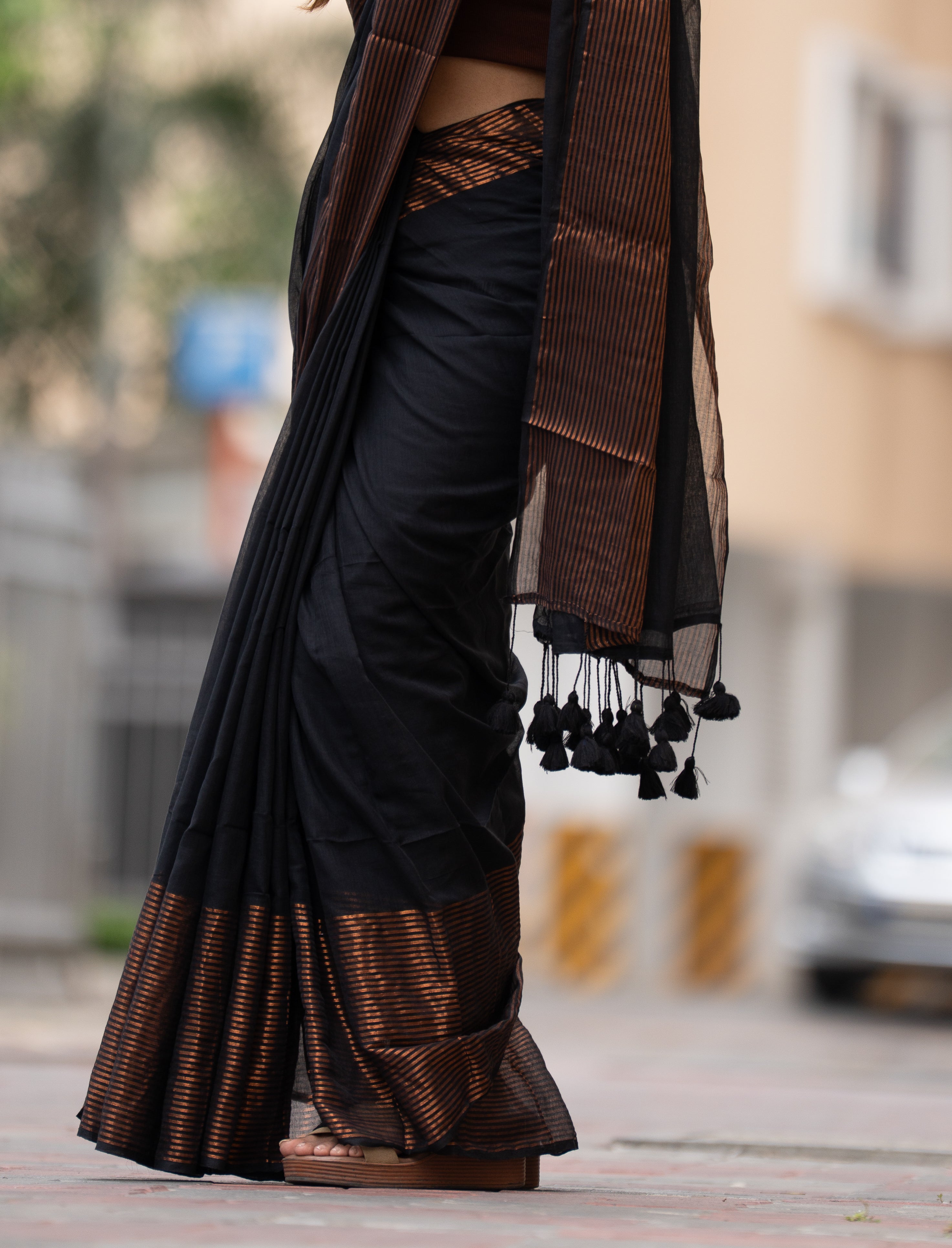 Raathrani (Mul Mul Cotton Saree)