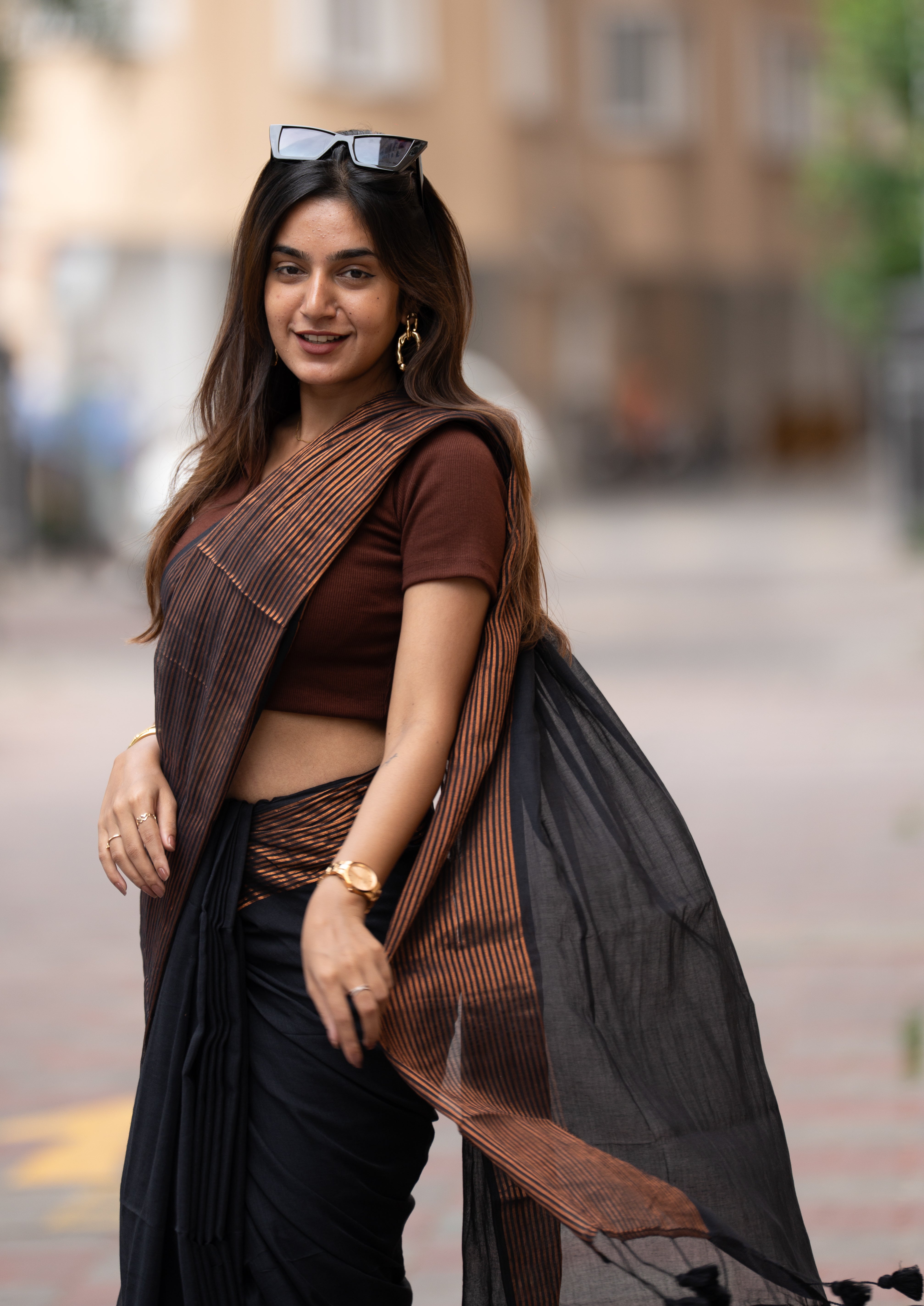 Raathrani (Mul Mul Cotton Saree)