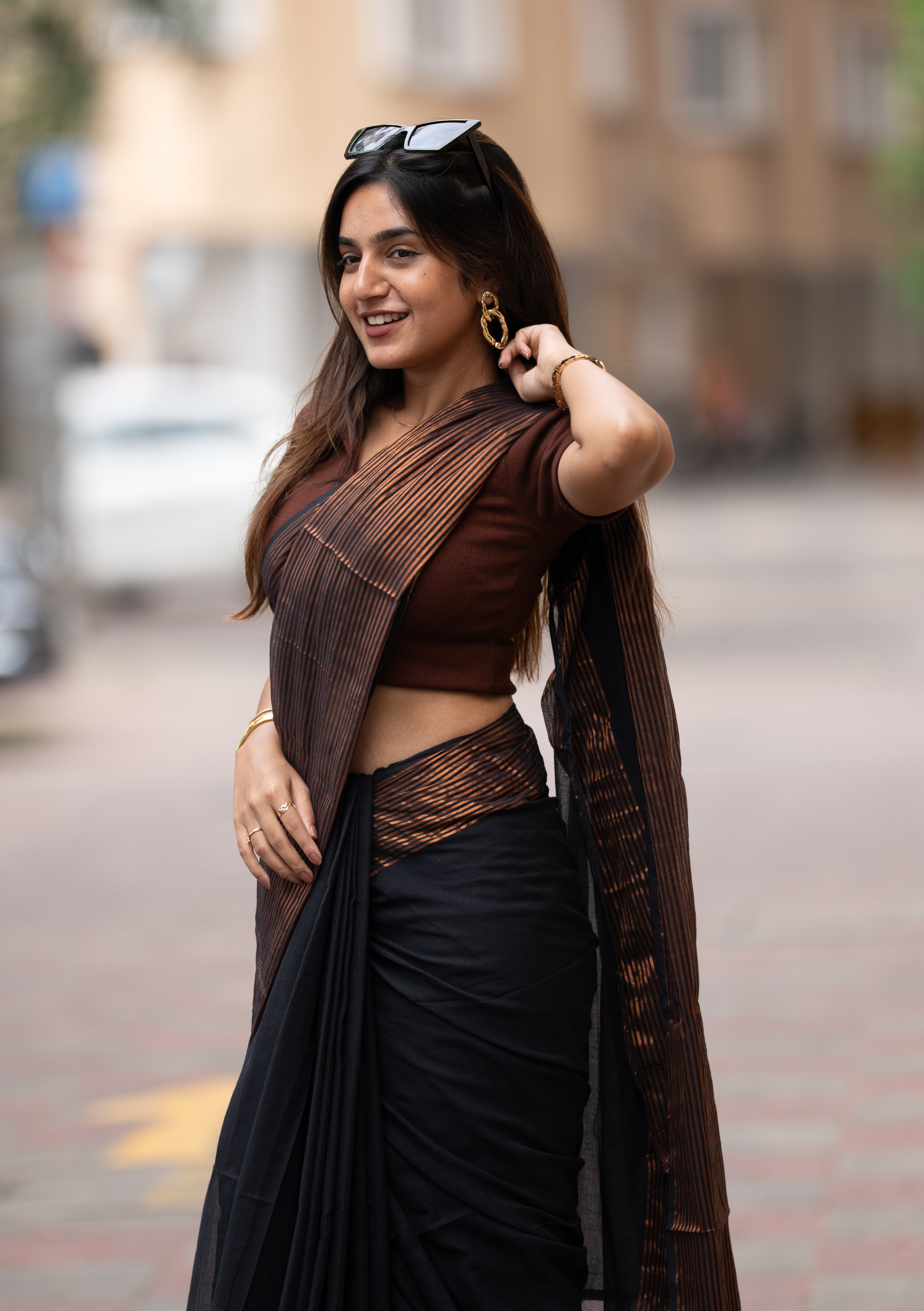 Raathrani (Mul Mul Cotton Saree)