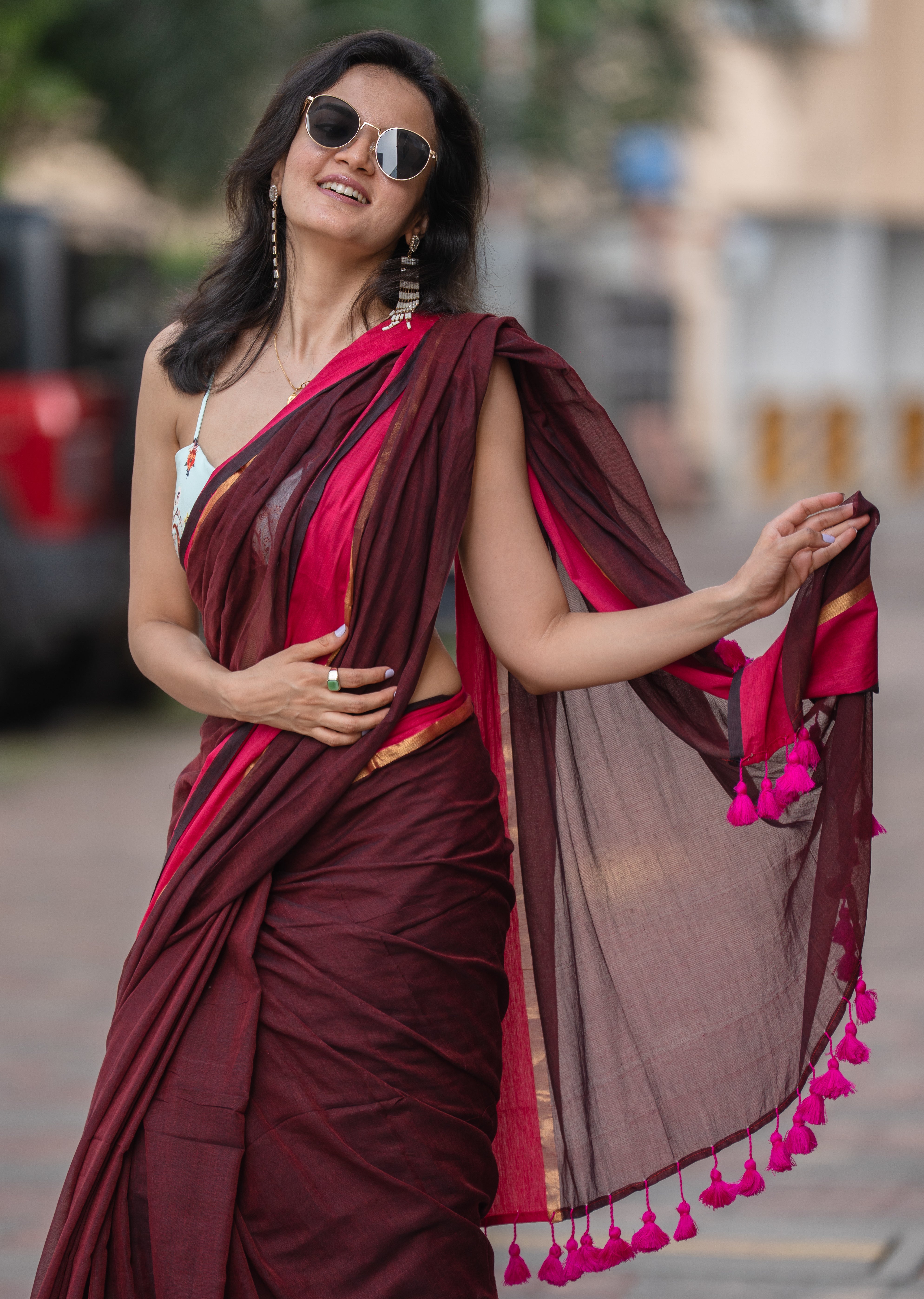 Roohani (Mul Mul Cotton Saree)