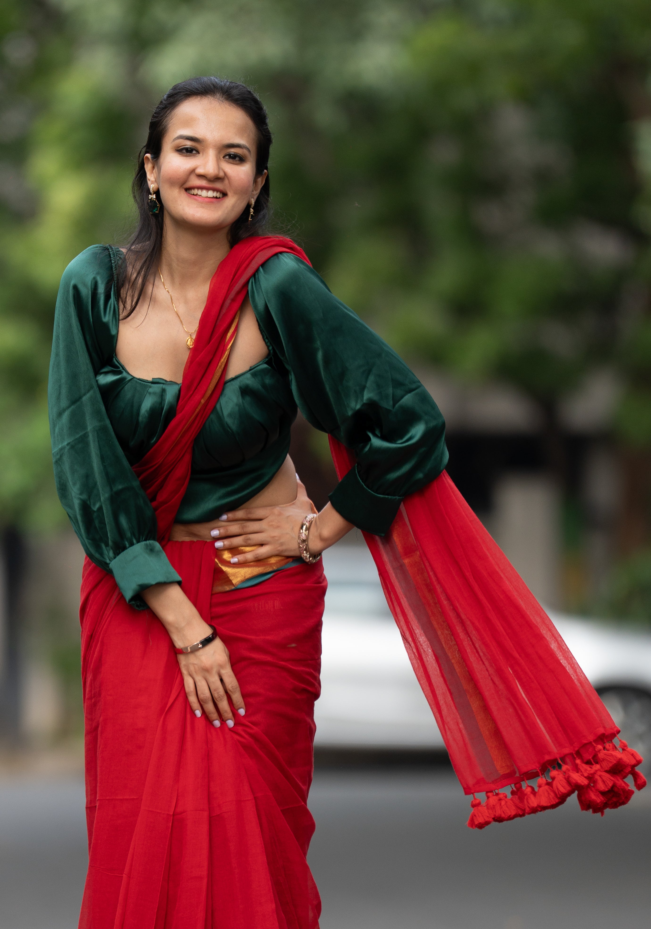 Gulnaar (Mul Mul Cotton Saree)