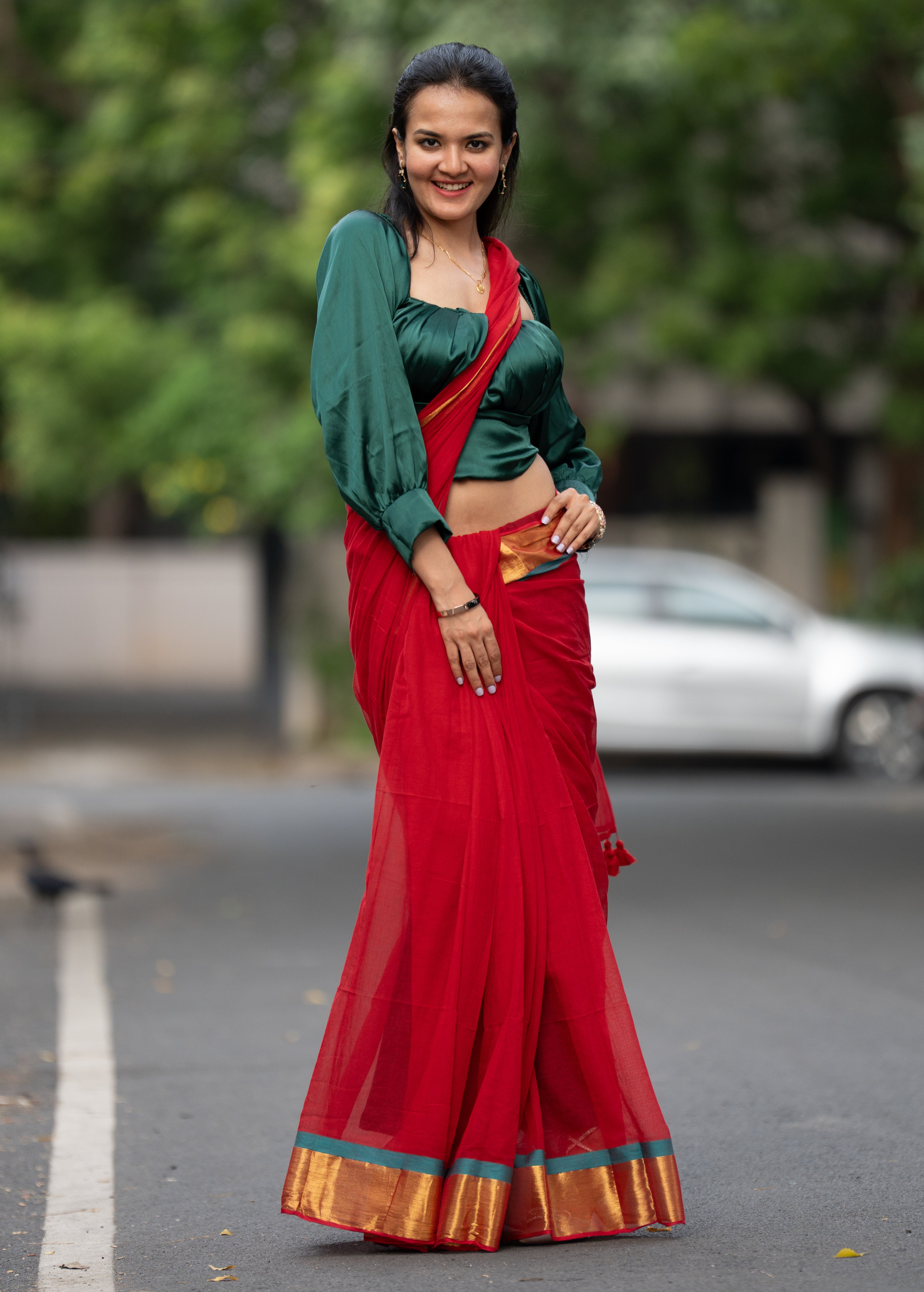 Gulnaar (Mul Mul Cotton Saree)
