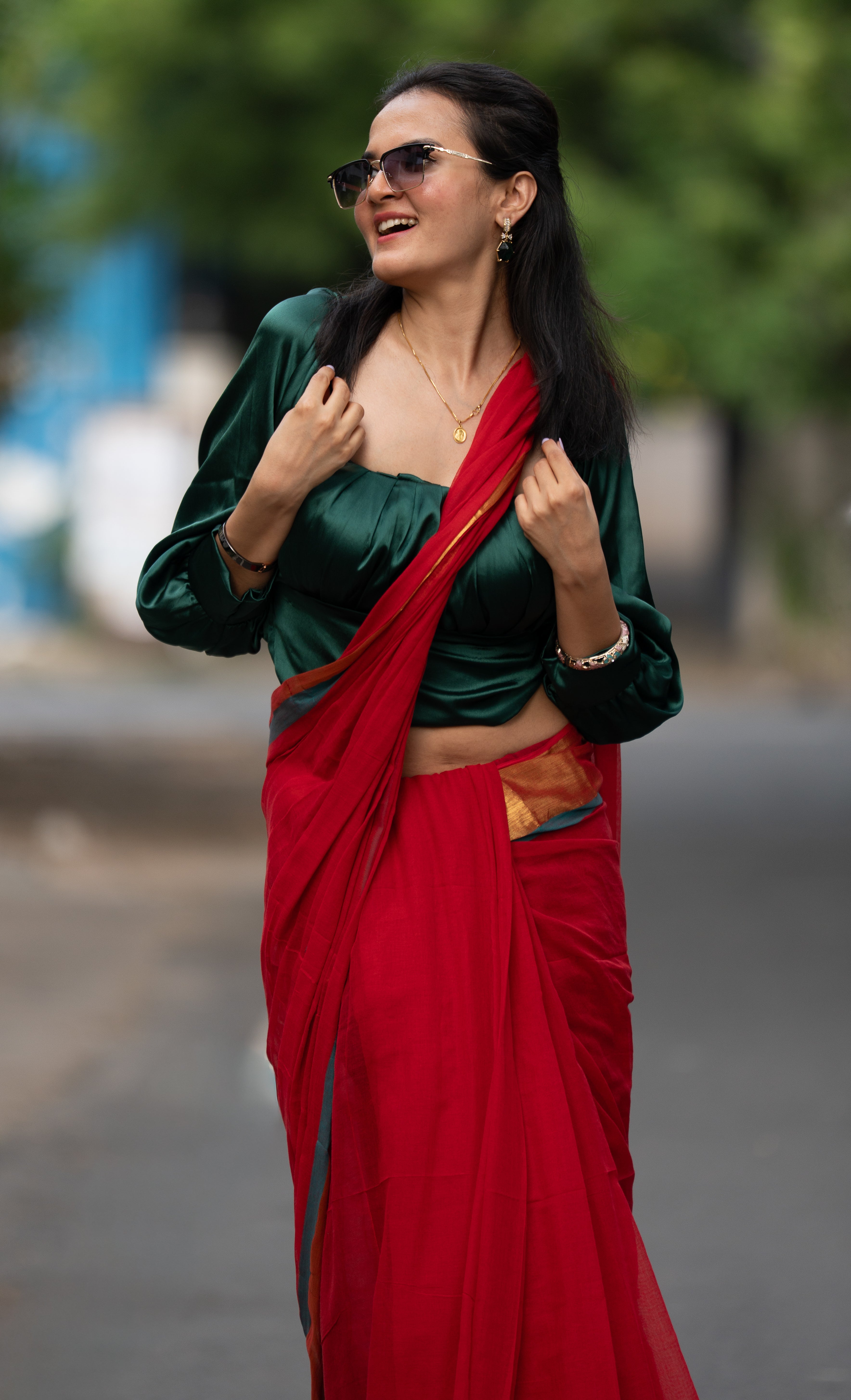 Gulnaar (Mul Mul Cotton Saree)