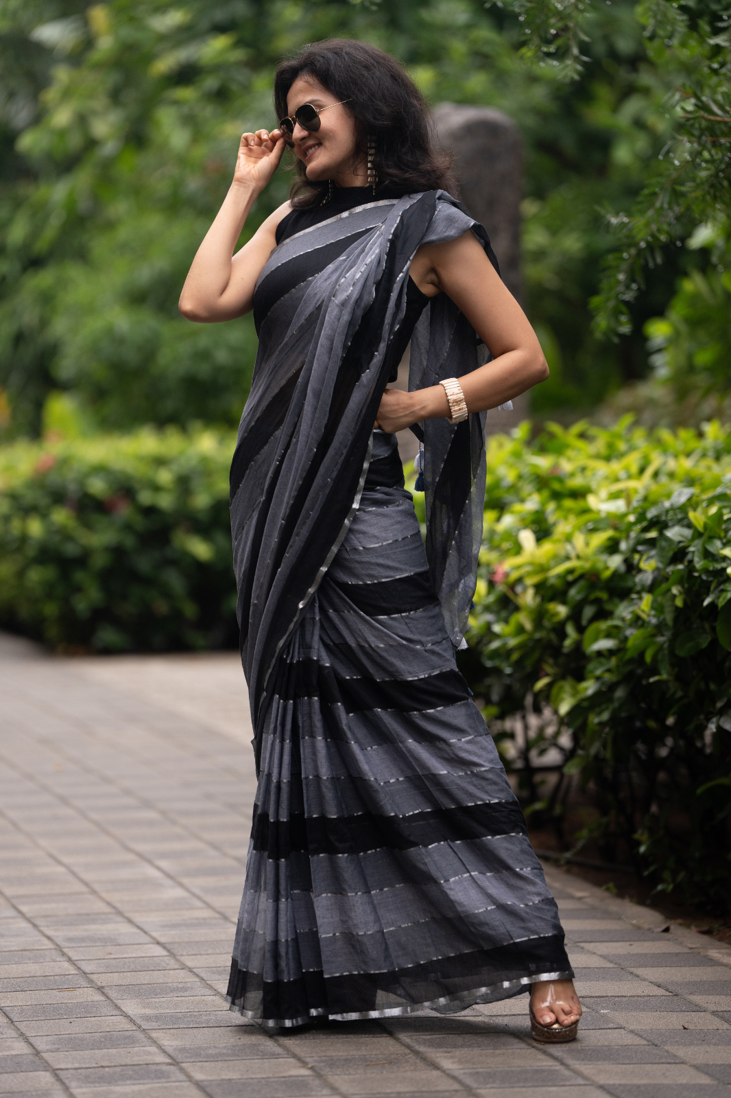 The Phoenix (Mul Mul Cotton Saree)