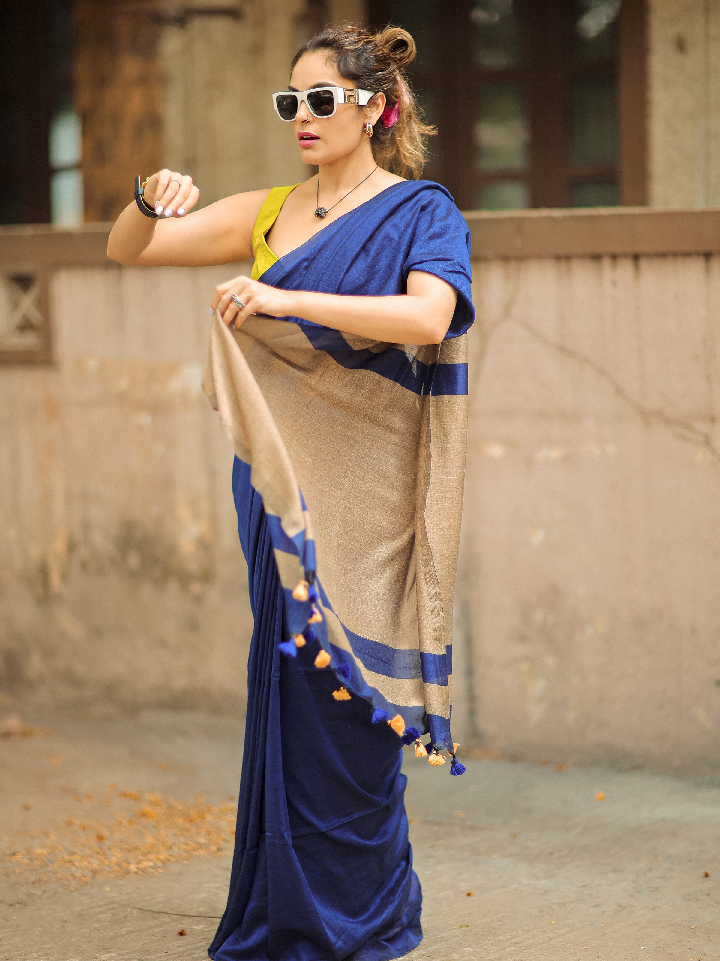 Peacock's Pride (Soft Cotton Saree)