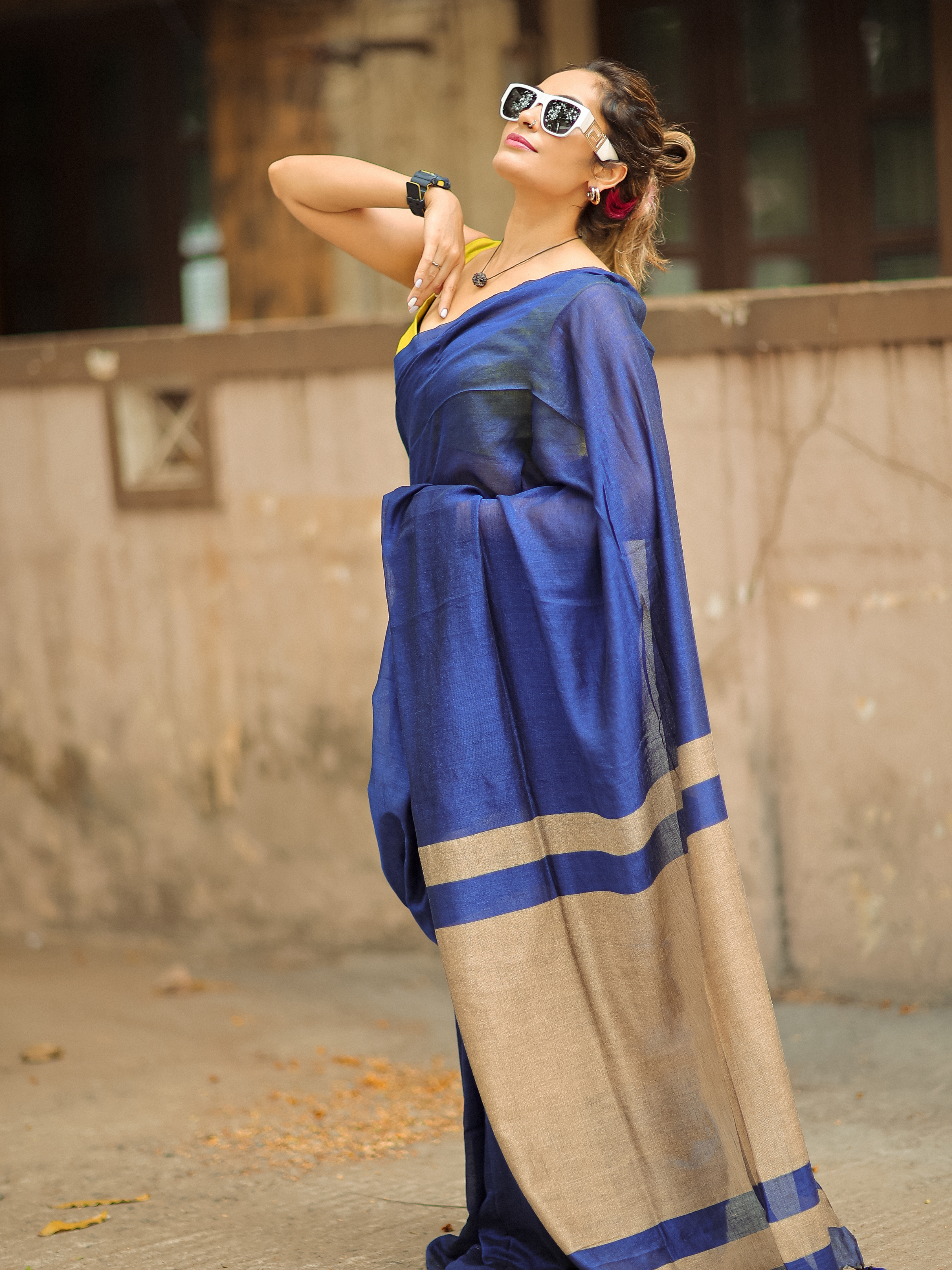 Peacock's Pride (Soft Cotton Saree)