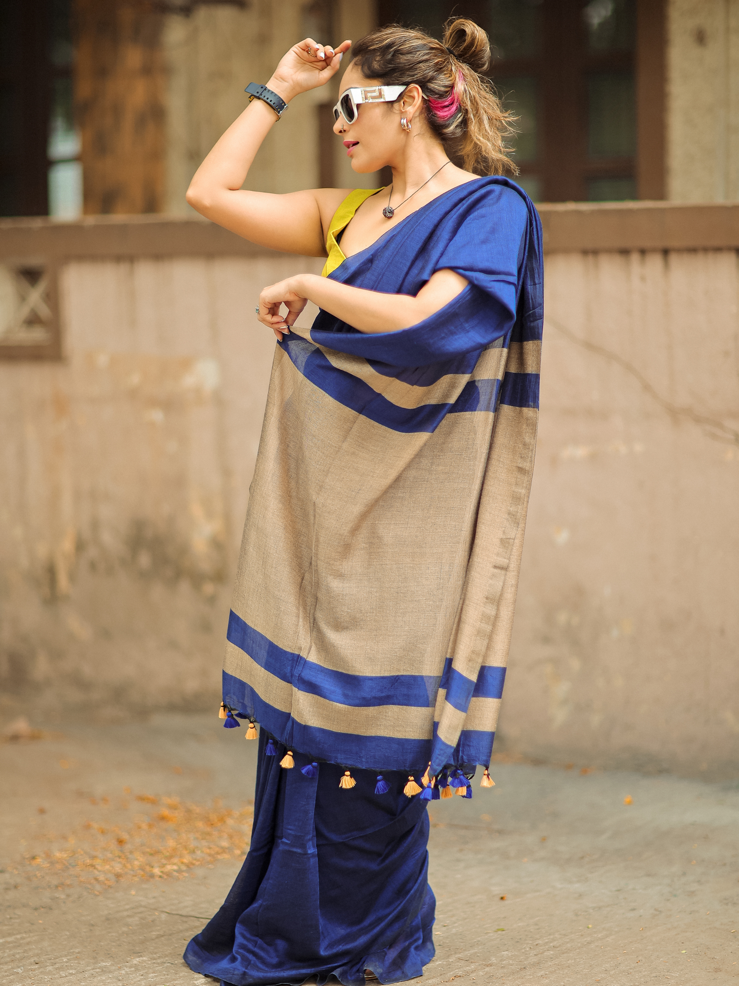 Peacock's Pride (Soft Cotton Saree)