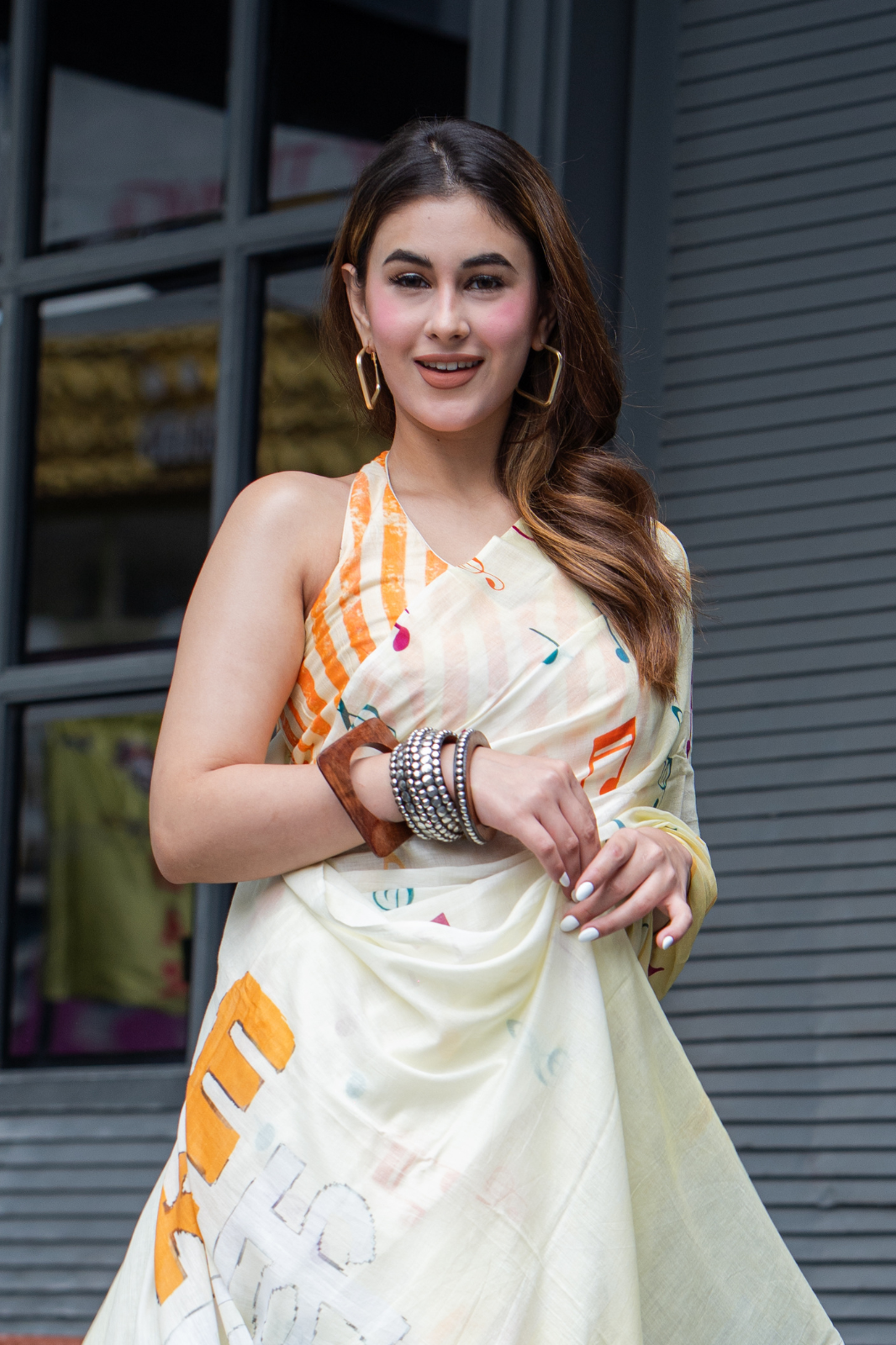 Melody Muse (Mul Cotton Saree)