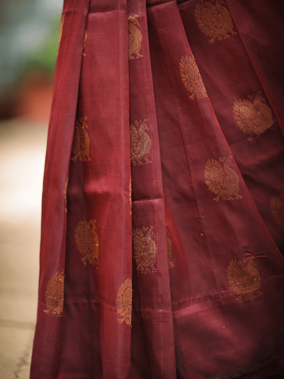 Soumya (Handwoven Silk Cotton Saree + Blouse Piece)