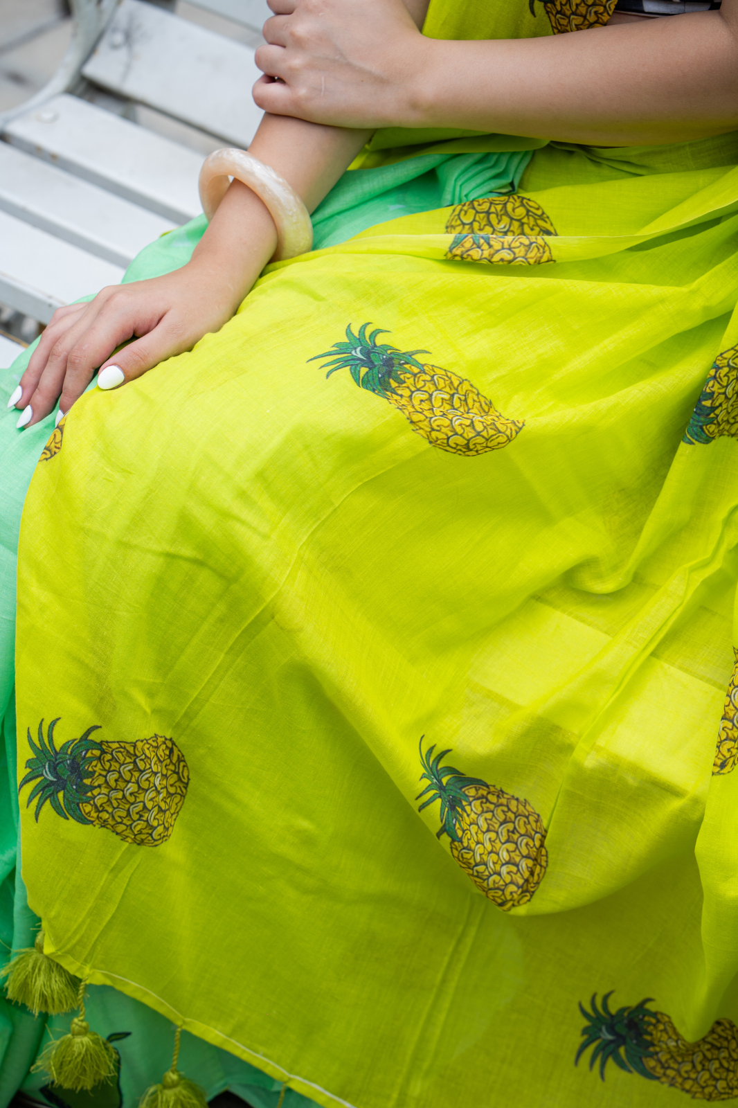 Tropicool Pop (Mul Cotton Saree)