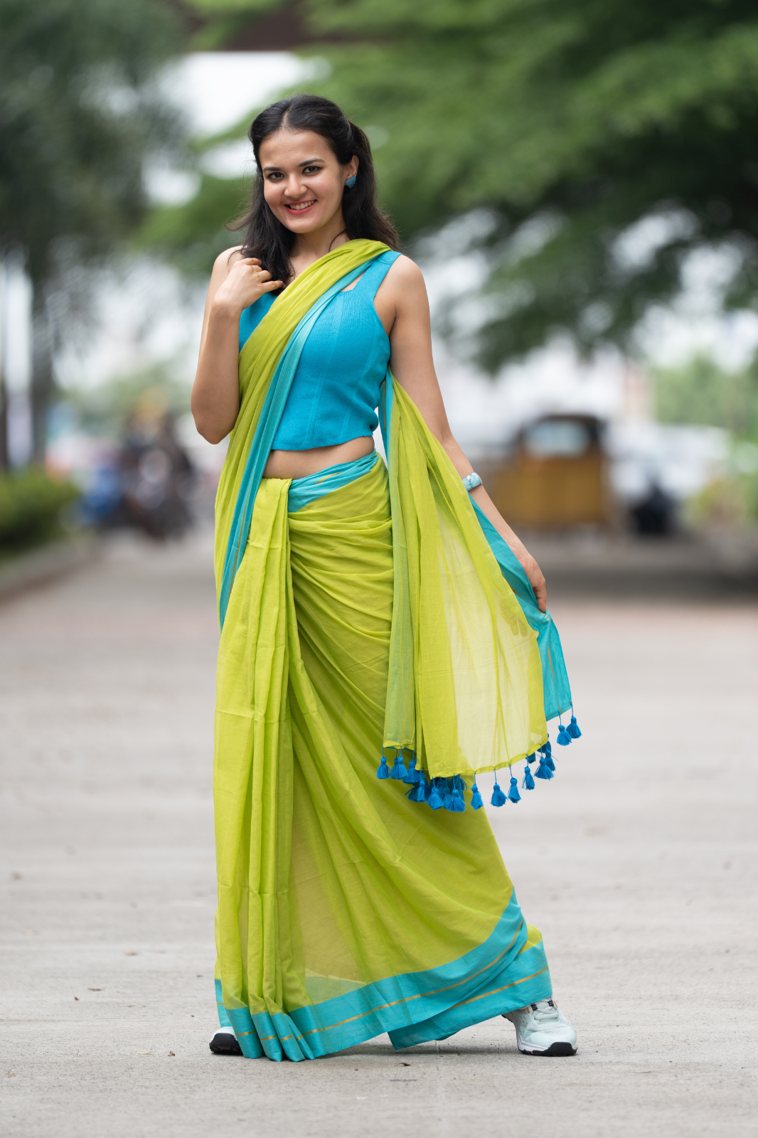Taraani (Mul Mul Cotton Saree)