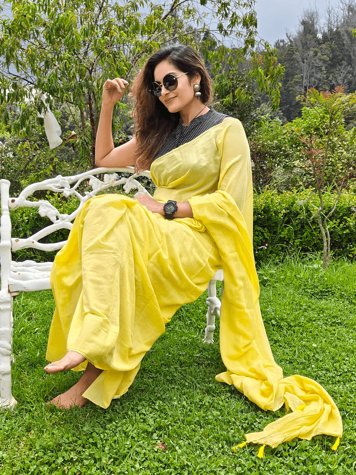 Sunshine (Pure Mul Cotton Saree)