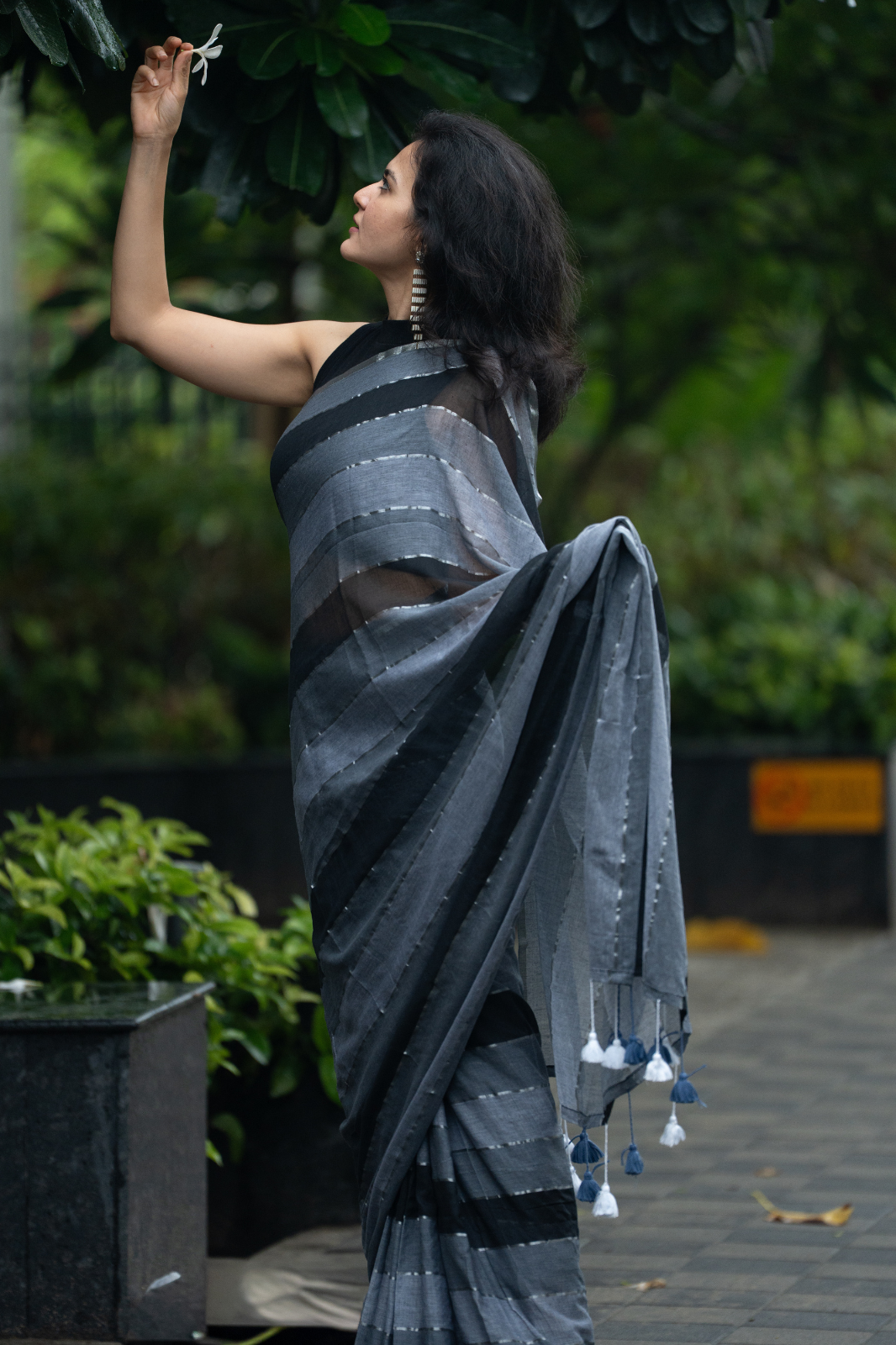 The Phoenix (Mul Mul Cotton Saree)
