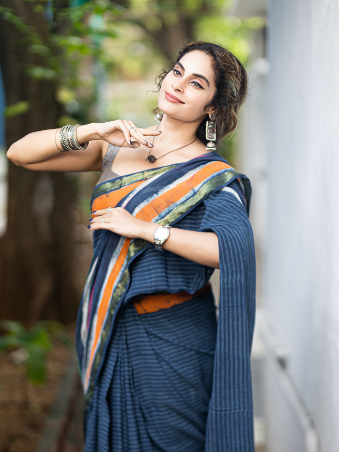 Satrangi (Pure Mul Cotton Saree)