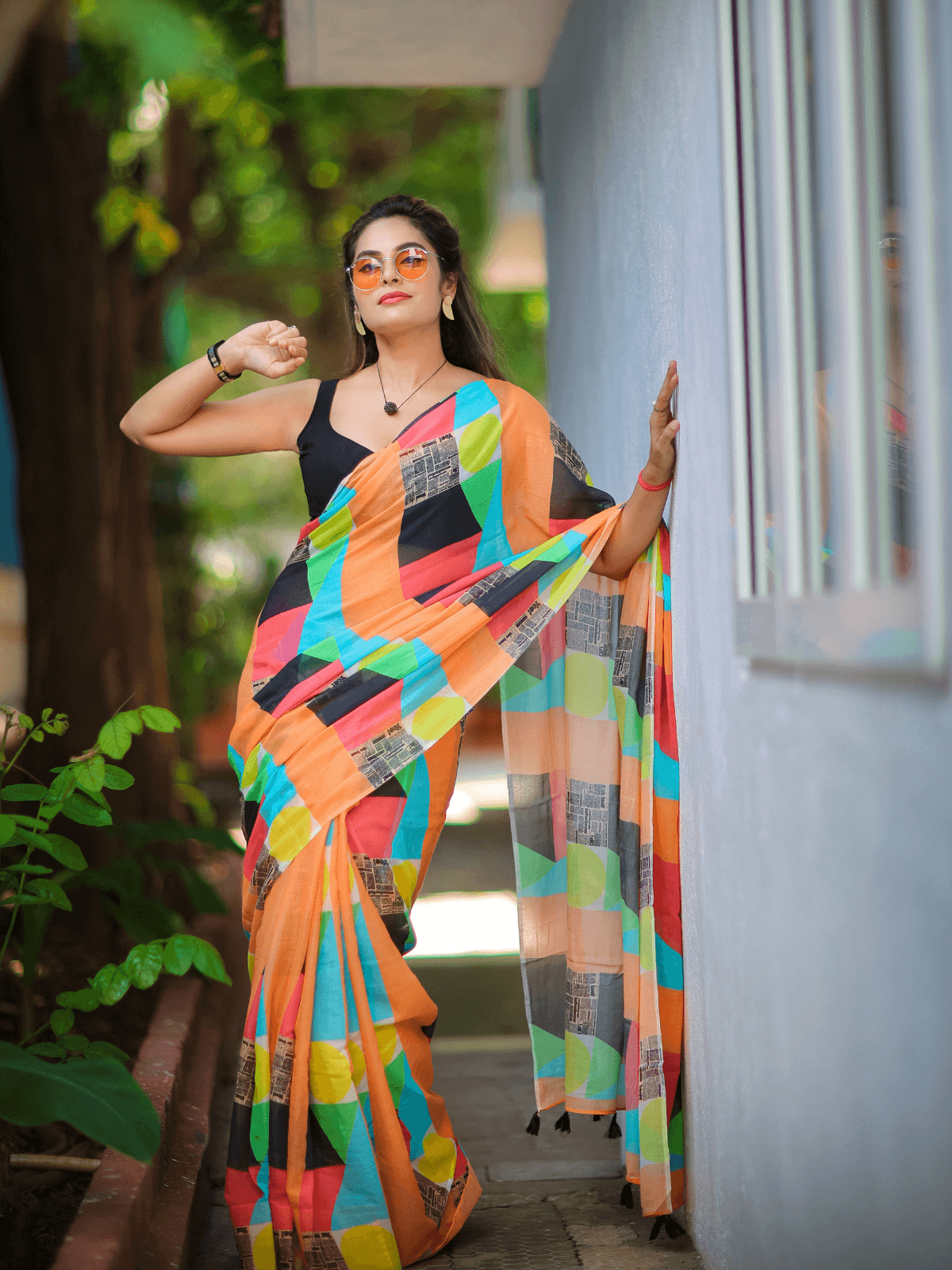 Hot News (Pure Mul Cotton Saree)