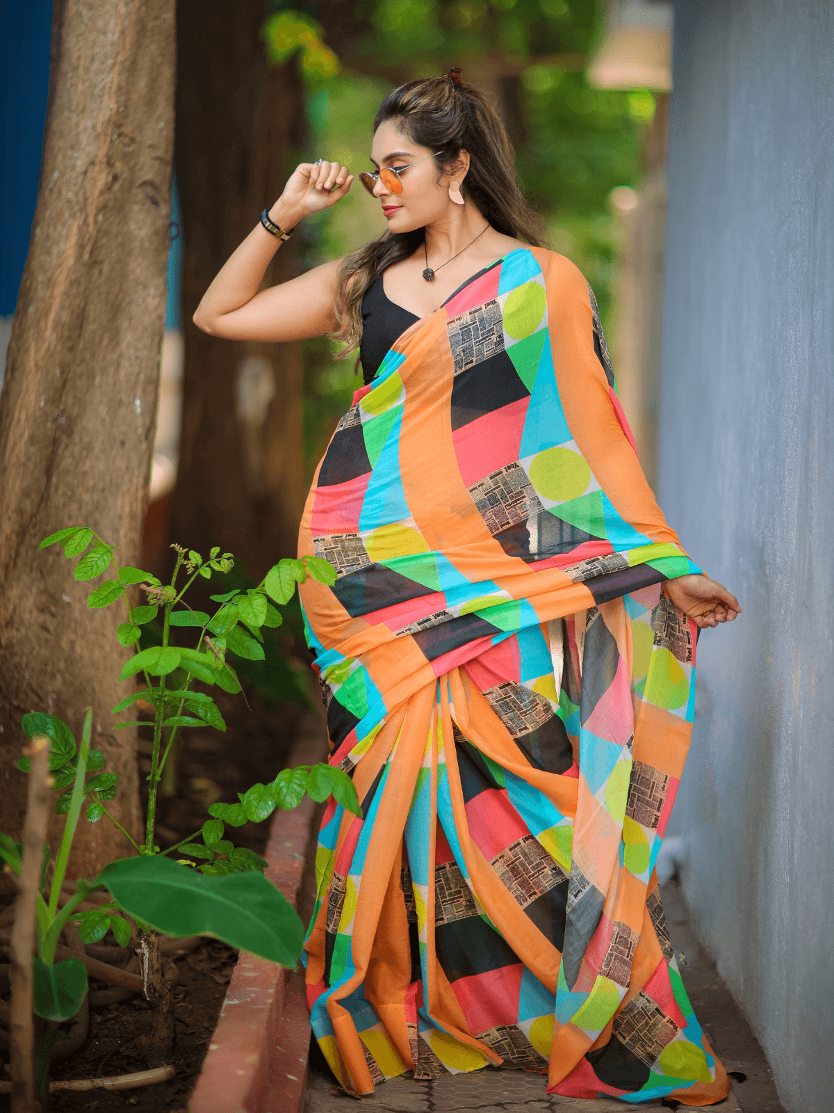 Hot News (Pure Mul Cotton Saree)