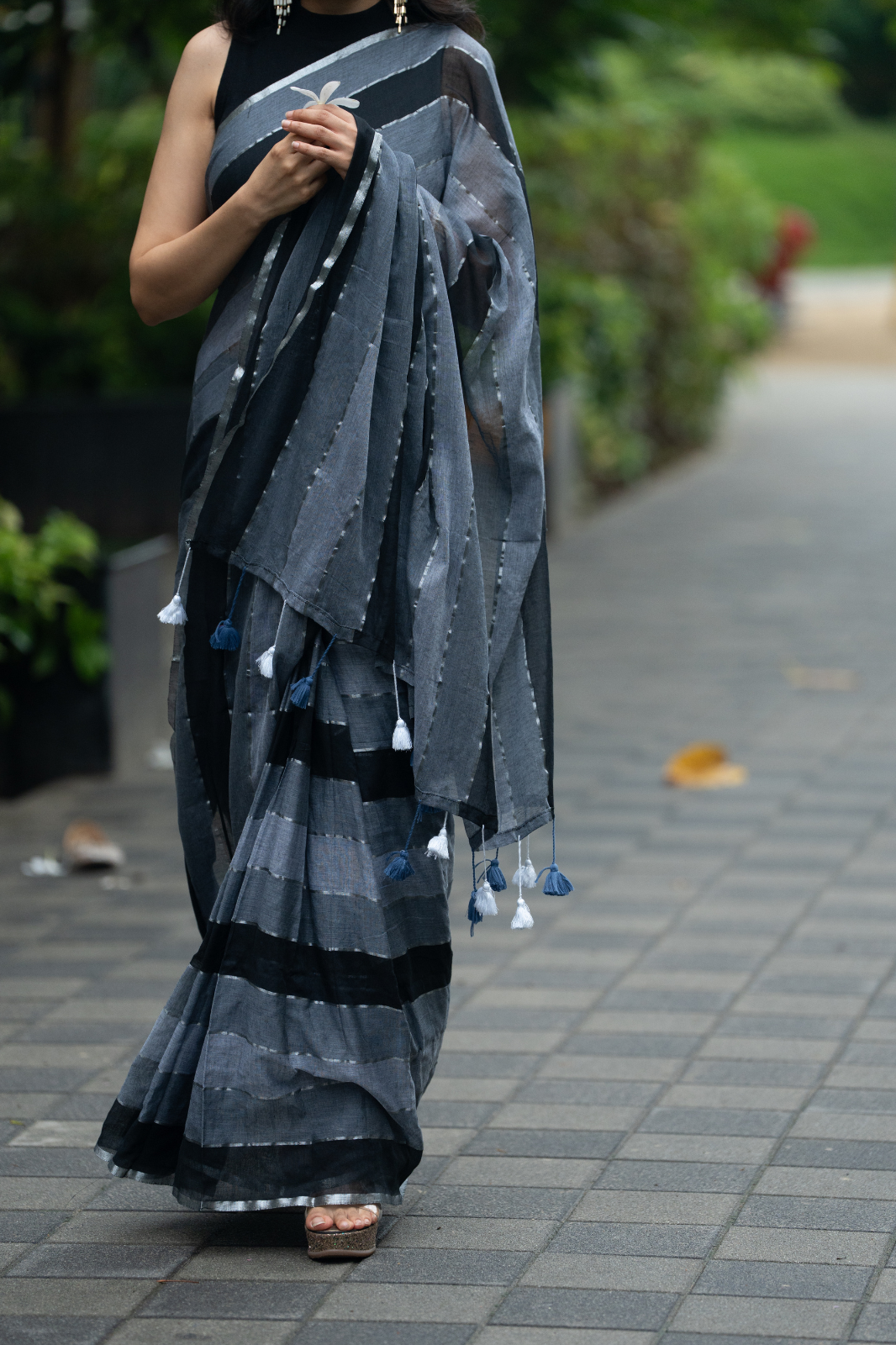 The Phoenix (Mul Mul Cotton Saree)