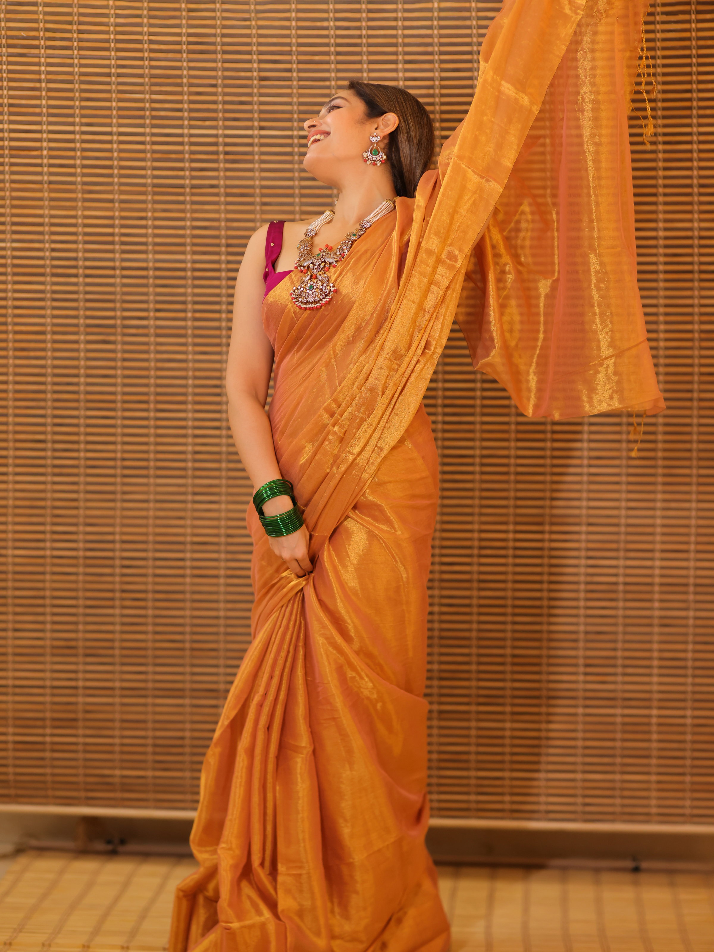 Swarna Kiran (Tissue Mul Saree)