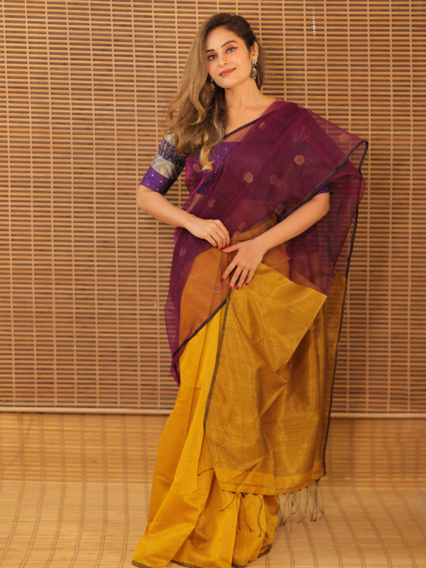 Virasati Meera (handloom muslin silk)