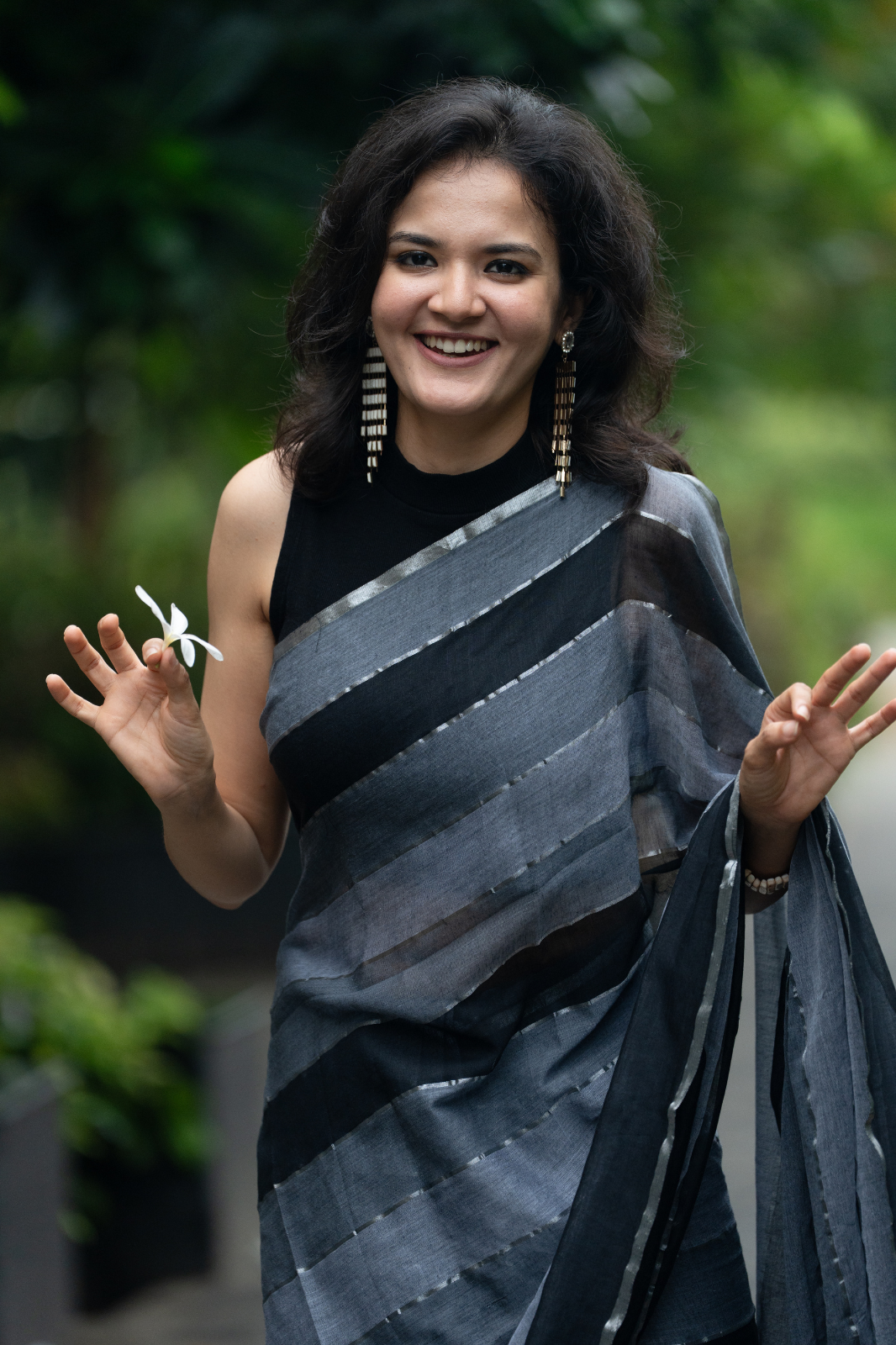 The Phoenix (Mul Mul Cotton Saree)