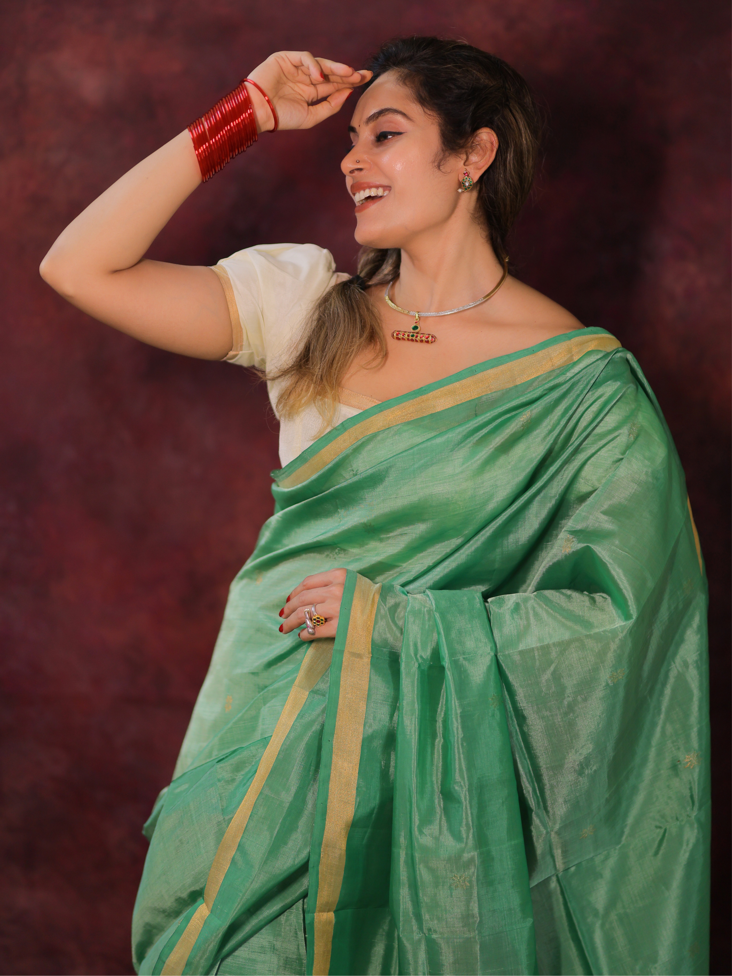 Chennamma (Pure Pattu Saree Handwoven)