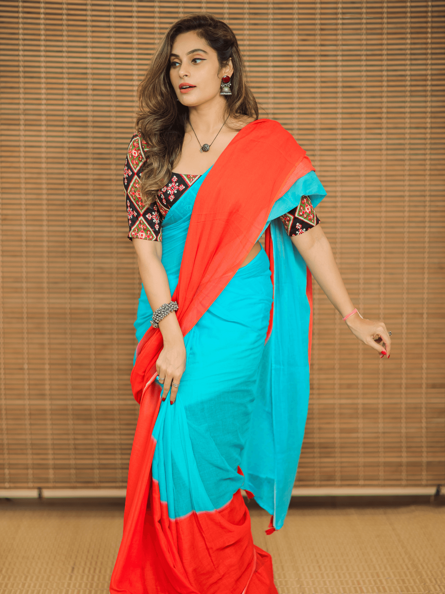 Horizon (Pure Mul Cotton Saree)