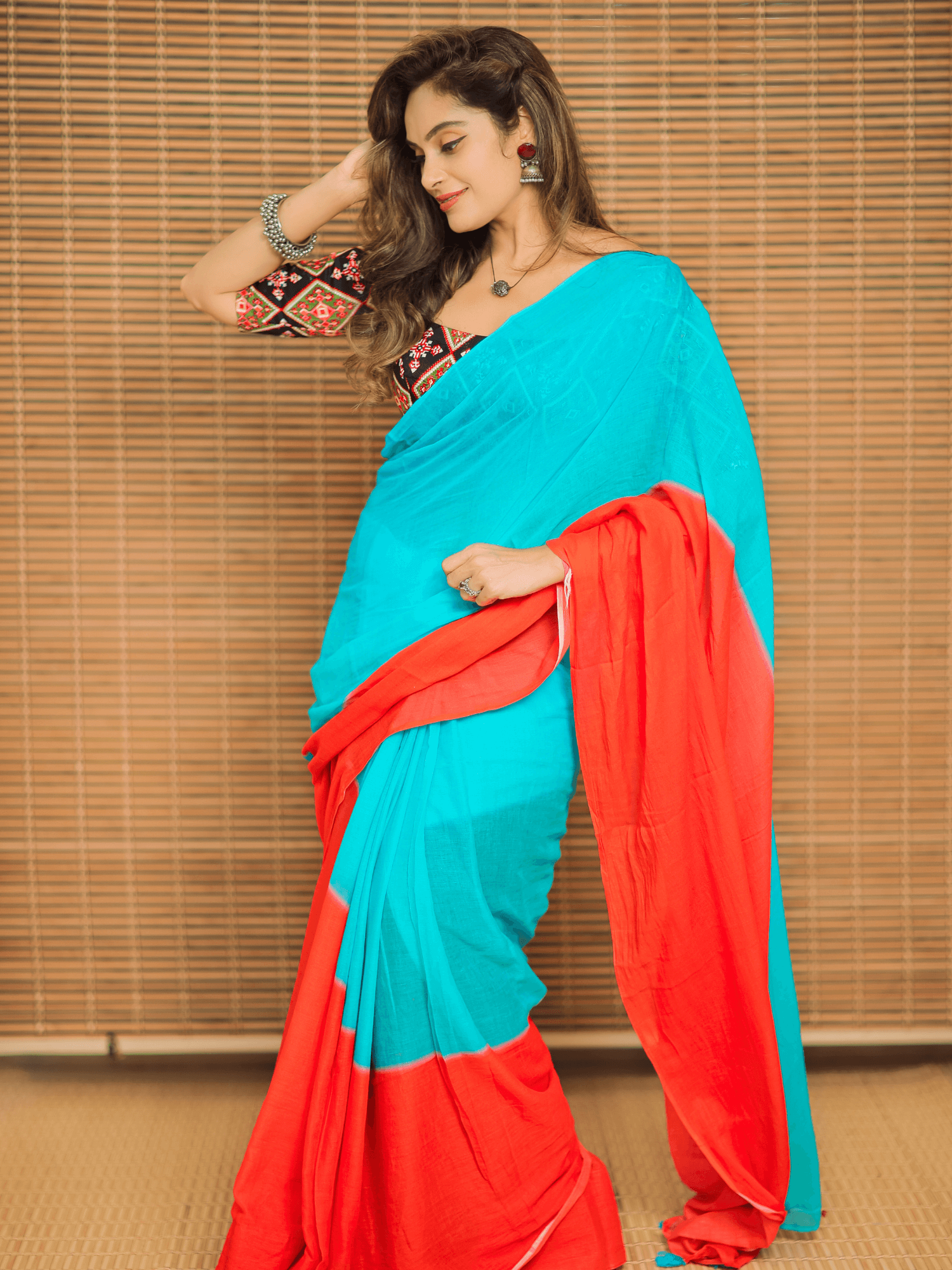 Horizon (Pure Mul Cotton Saree)