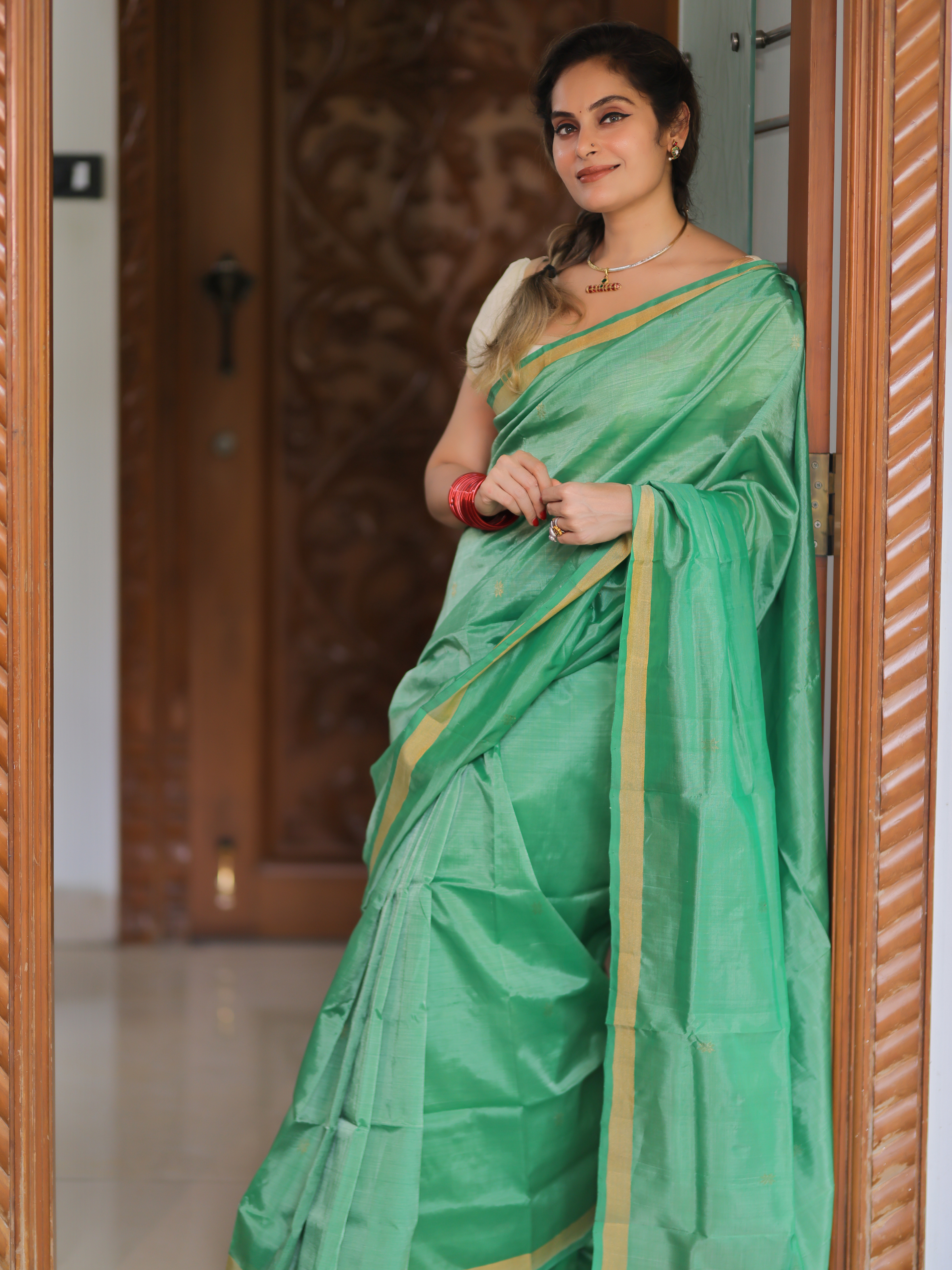 Chennamma (Pure Pattu Saree Handwoven)