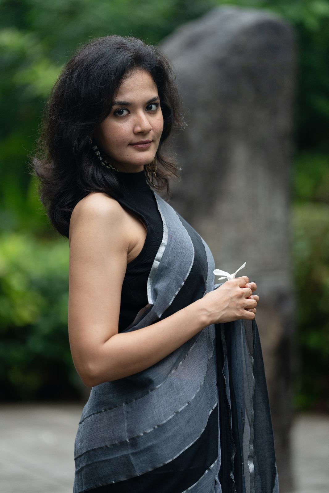 The Phoenix (Mul Mul Cotton Saree)