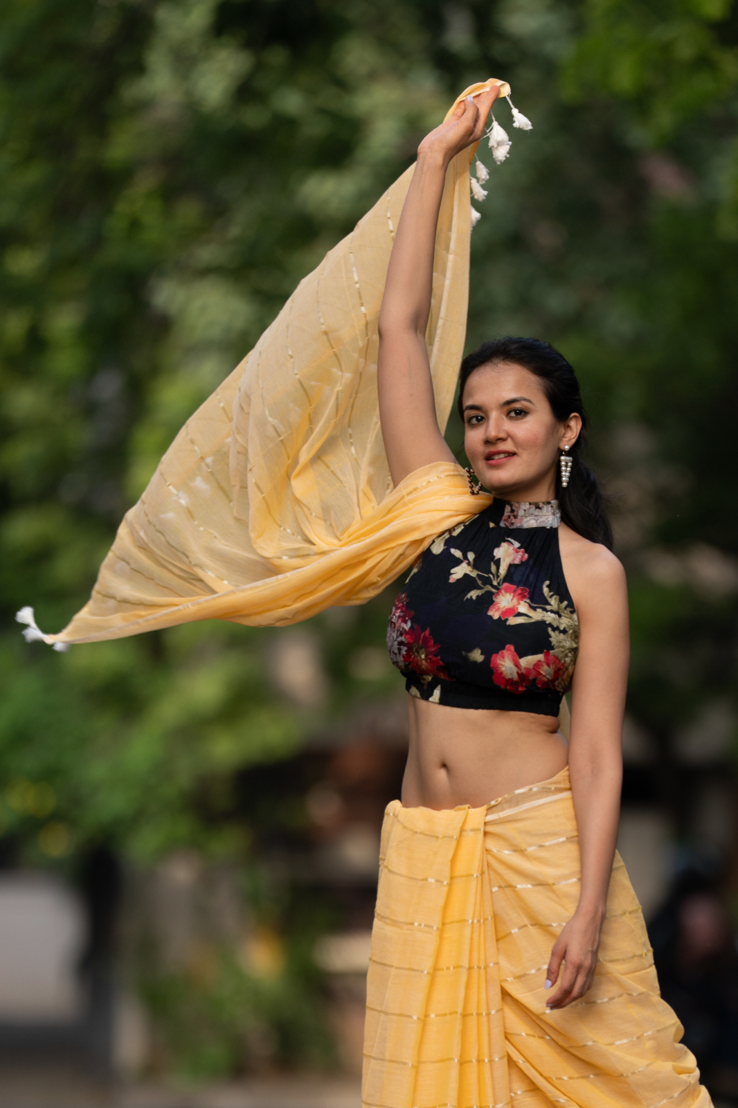 The Maverick (Mul Mul Cotton Saree)
