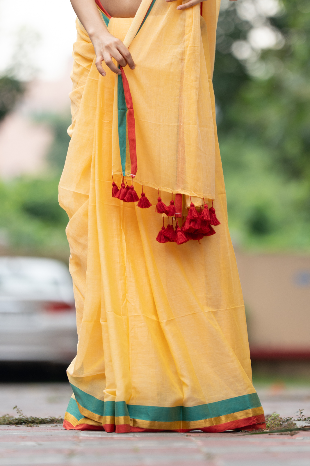 Manthara (Mul Mul Cotton Saree)