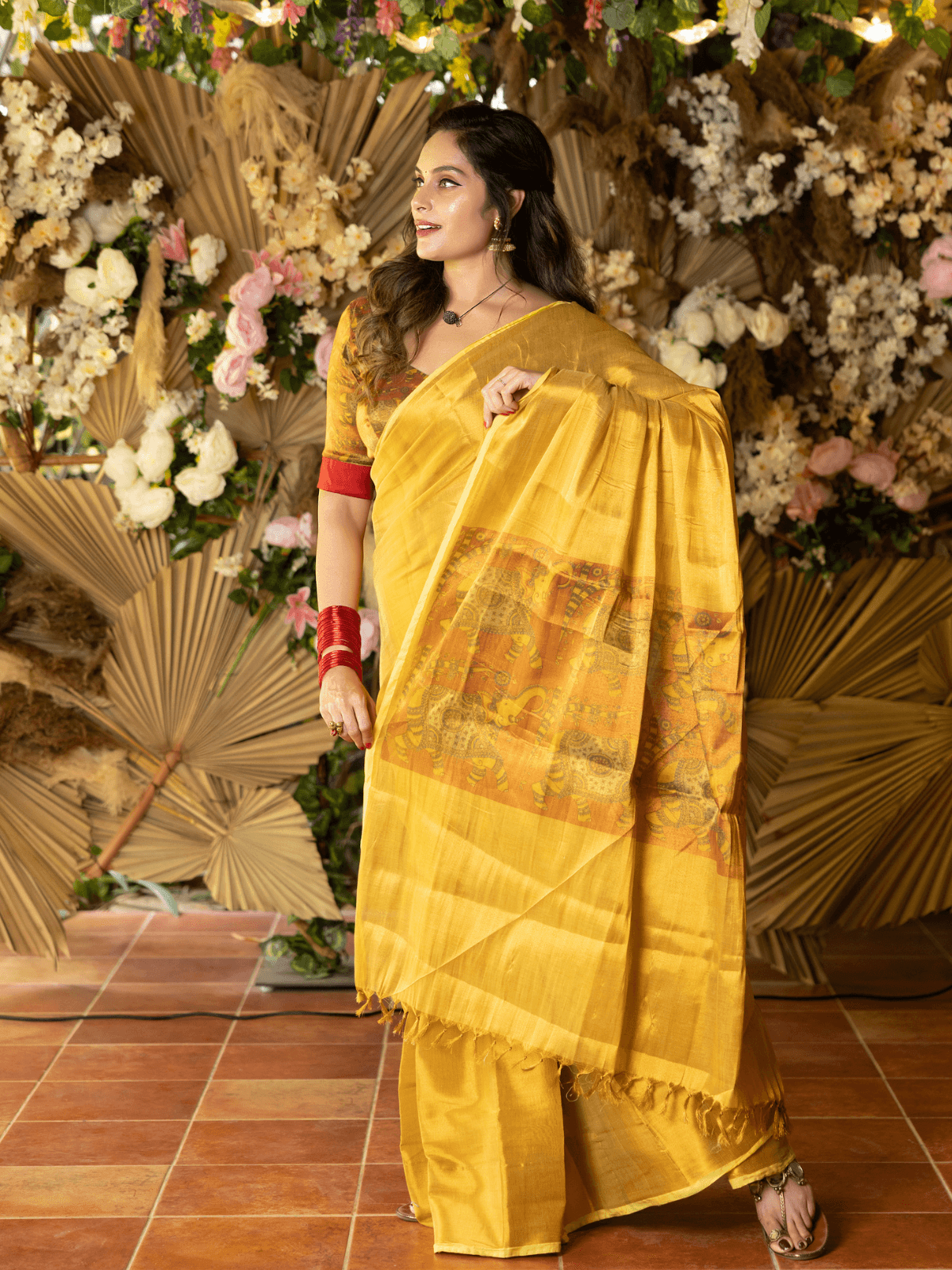 Varanya (Saree + Printed Blouse Piece)