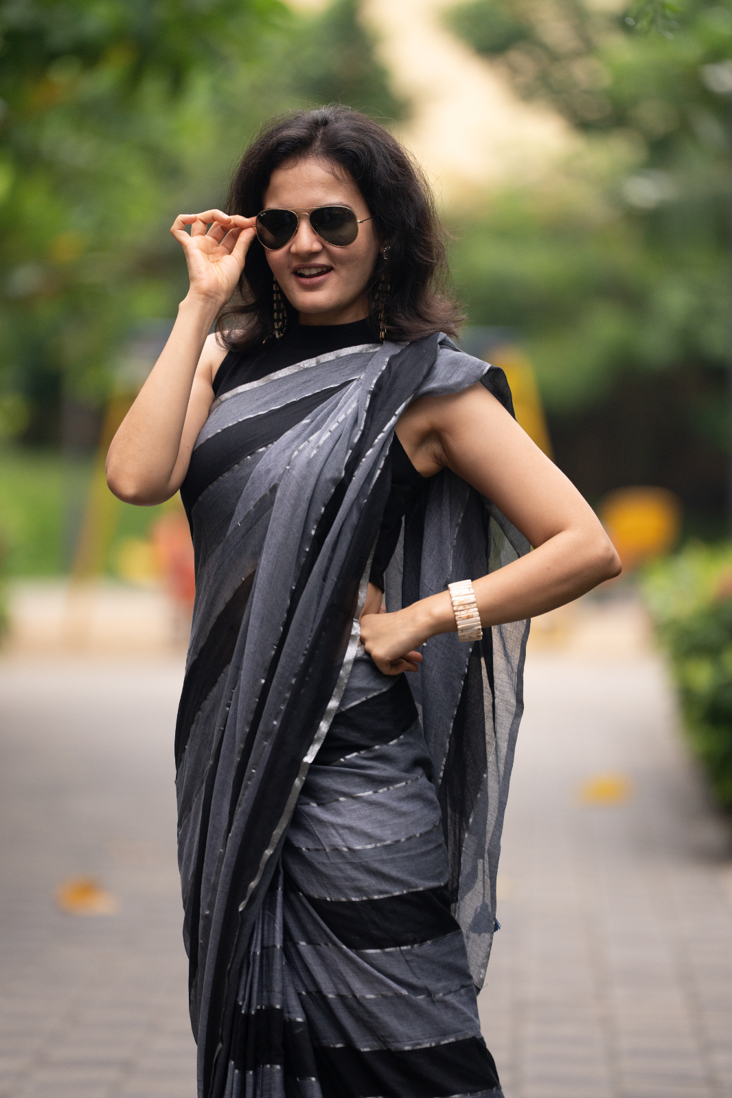The Phoenix (Mul Mul Cotton Saree)