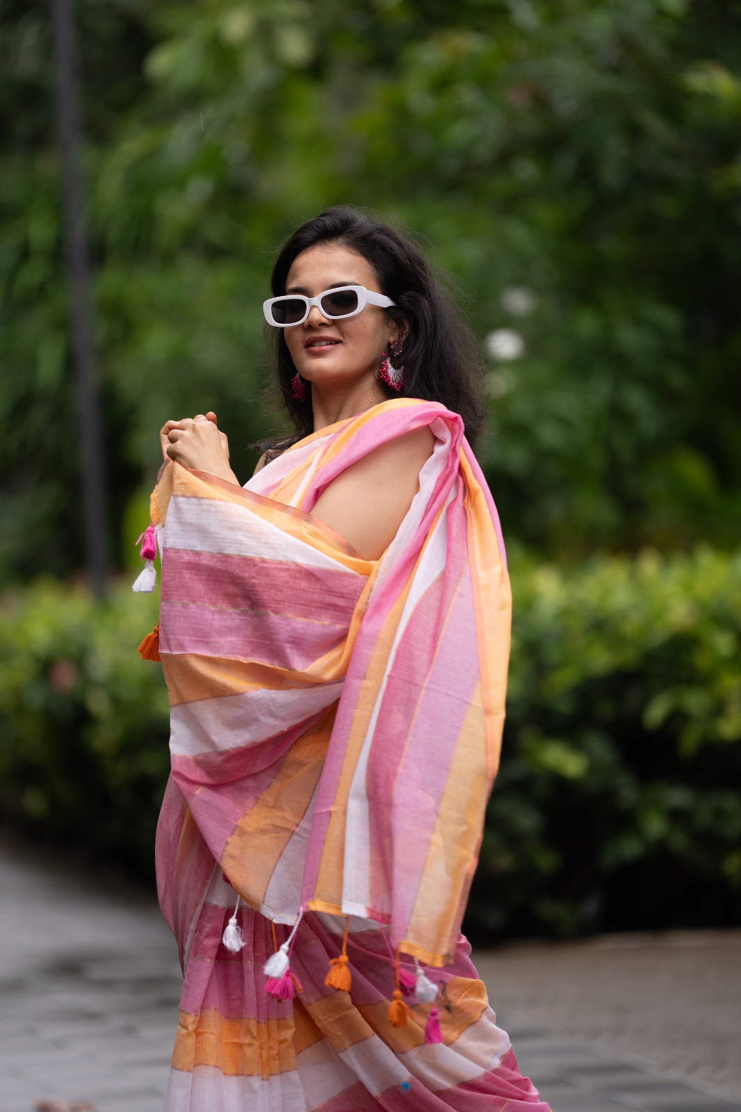 The Sovereign (Mul Mul Cotton Saree)