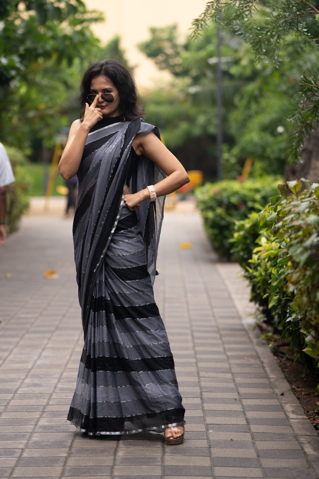 The Phoenix (Mul Mul Cotton Saree)