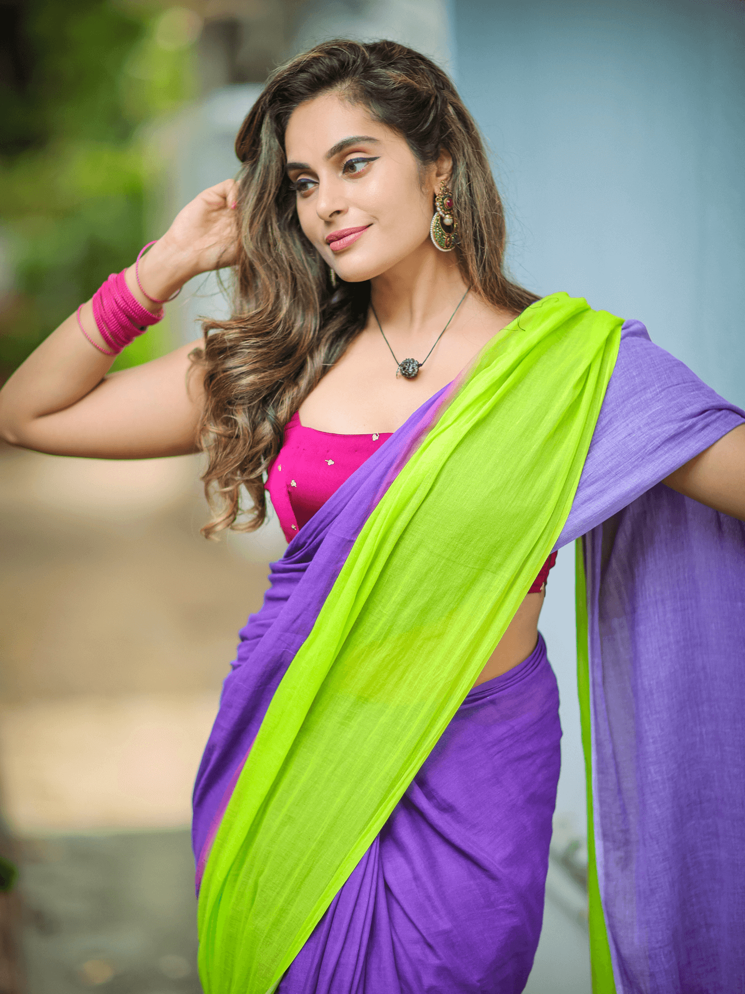 Twilight (Pure Mul Cotton Saree)